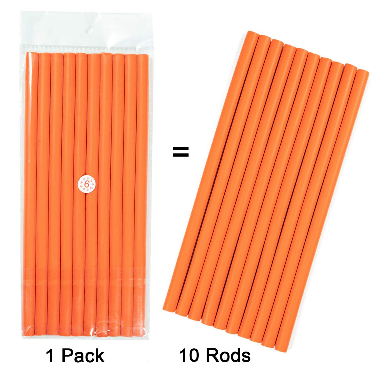 3Pack Flexible Curling Hair Rods Soft Foam Hair Rollers Twist-Flex Foam Hair Curlers No Heat Spiral Curlers for Long Medium Short Hair(Diameter 1.0cm,30Rods)