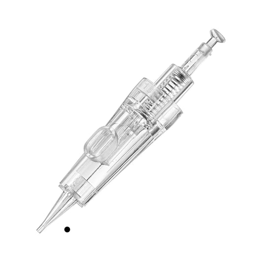 WOLAYI 10PCS Permanent Makeup Tattoo Cartridge Needles 1R/1P/1RL for Tattoo Eyebrow Eyeliner Lip Microblading Shading