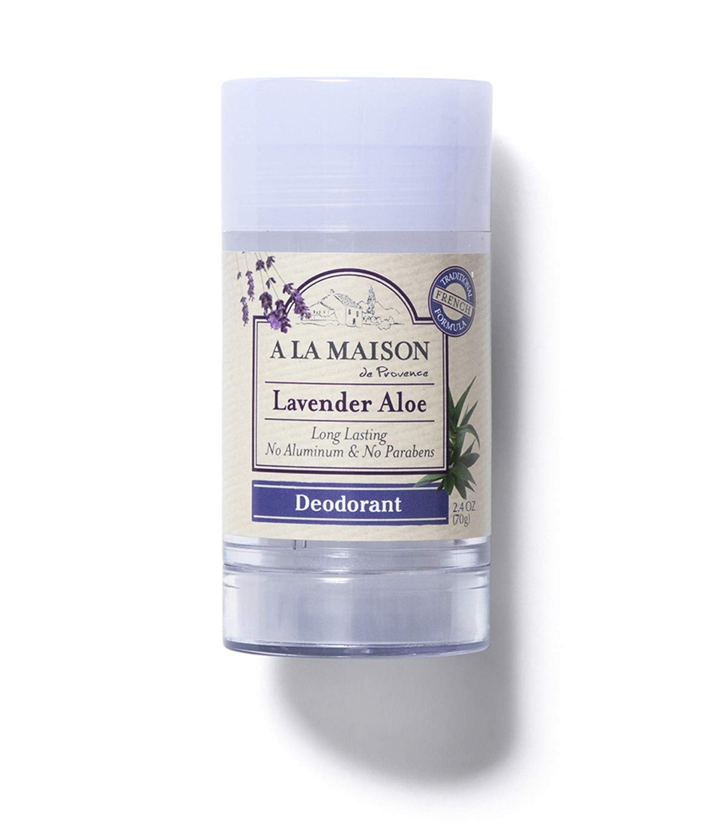 A La Maison Lavender Aloe Aluminum Free Deodorant for Women and Men - Natural Deodorant (3 Stick Bulk Pack)