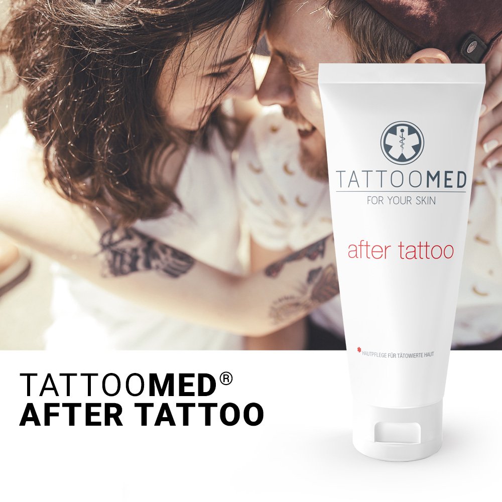 TattooMed After Tattoo - Aftercare With Panthenol For Protecting Sensitive Newly Tattooed Skin - (1 x 25ml)