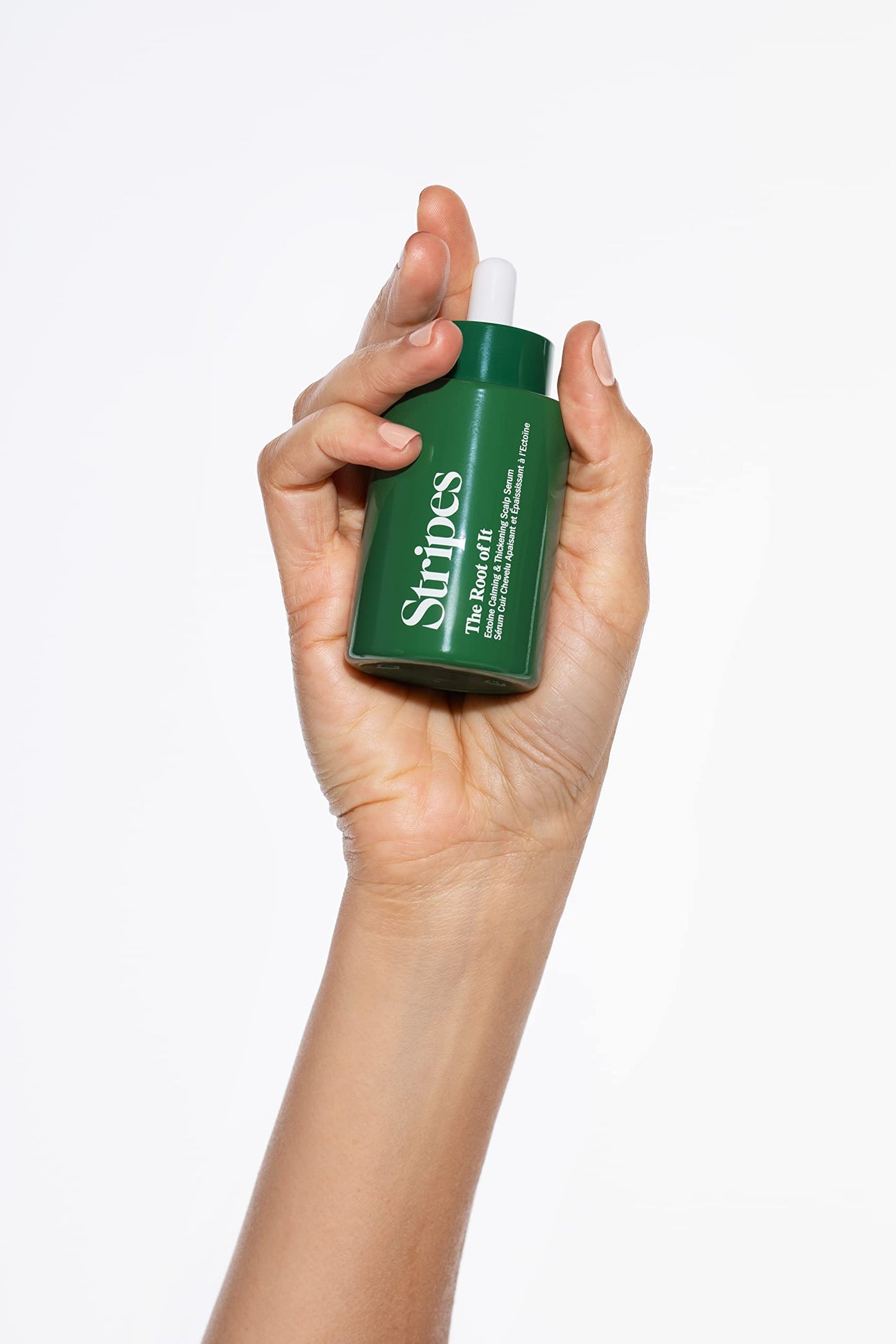 Stripes Naomi Watts Helping Strands Bundle Scalp Serum Hair Thickening Mask Full Size Improves Hair Density And Thickness Creates Shine