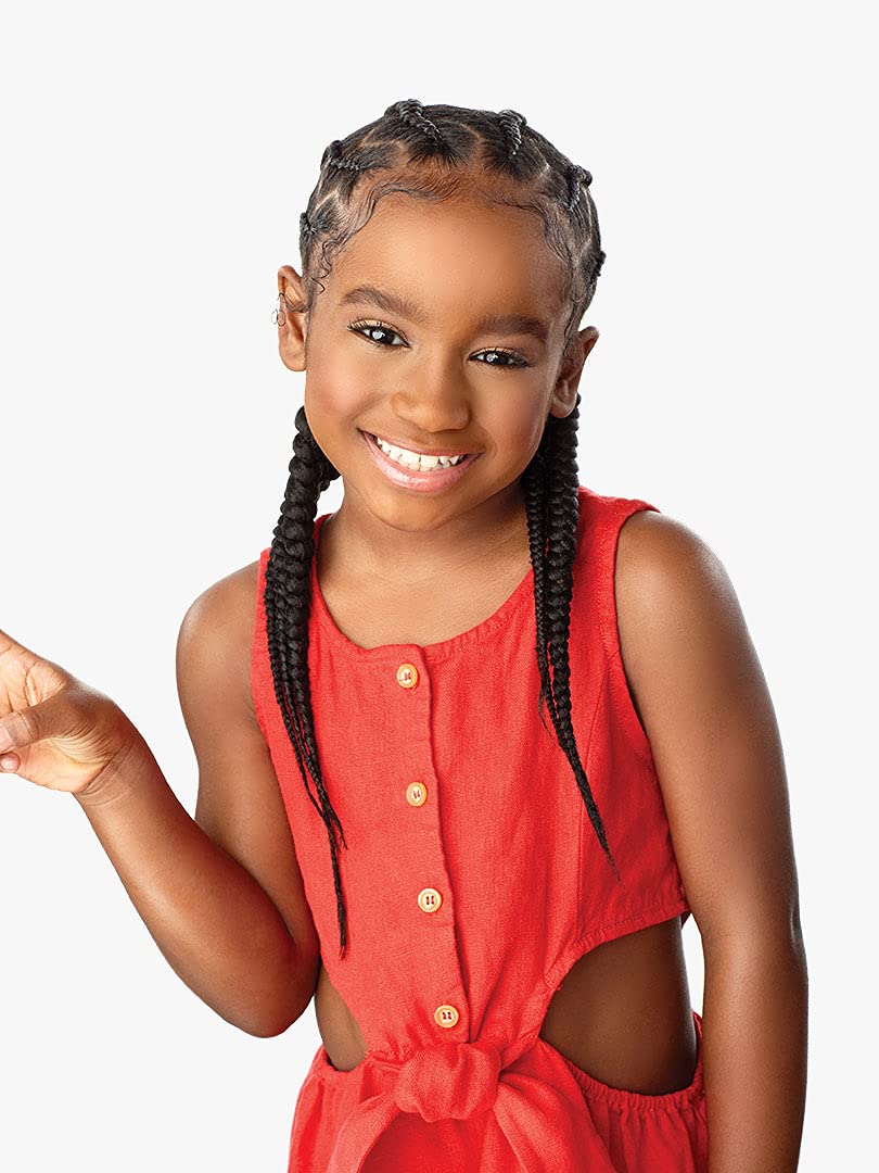 Sensationnel Braiding African Collection 3X X-PRESSION KIDS PRE-STRETCHED BRAID 28″ (3-PACK, 2)