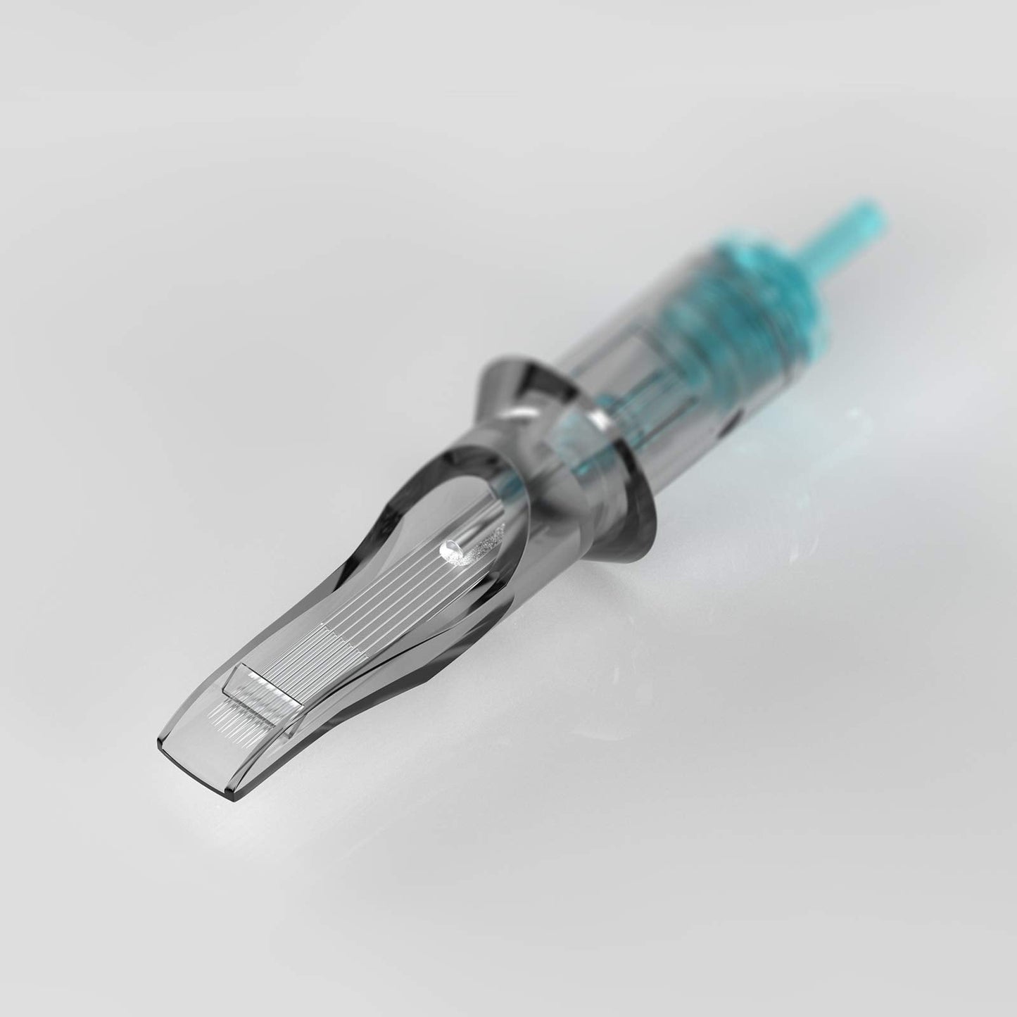 STIGMA Aquamarine Knight Tattoo Cartridges #12(23RM) 20Pcs Standard Disposable Tattoo Needle Cartridges with Membrane Curved/Round Magnum EN02B-20-OF1223RM