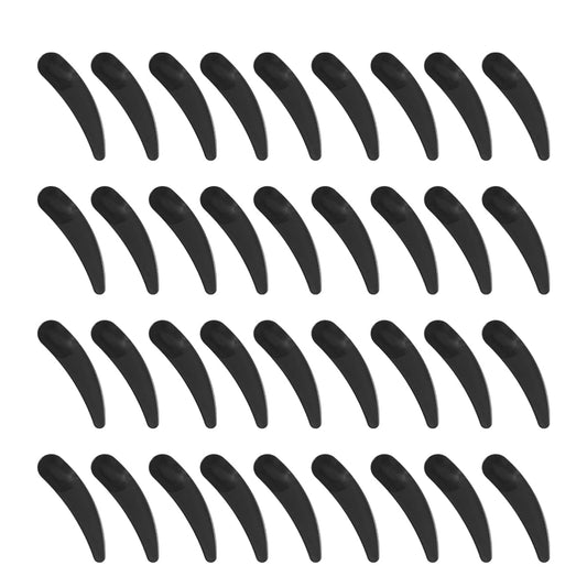 Beaupretty 200Pcs Mini Disposable Makeup Spatulas, Facial Cream Spoon Cosmetic Plastic Spatulas Scoops Tip Spatulas (Black)