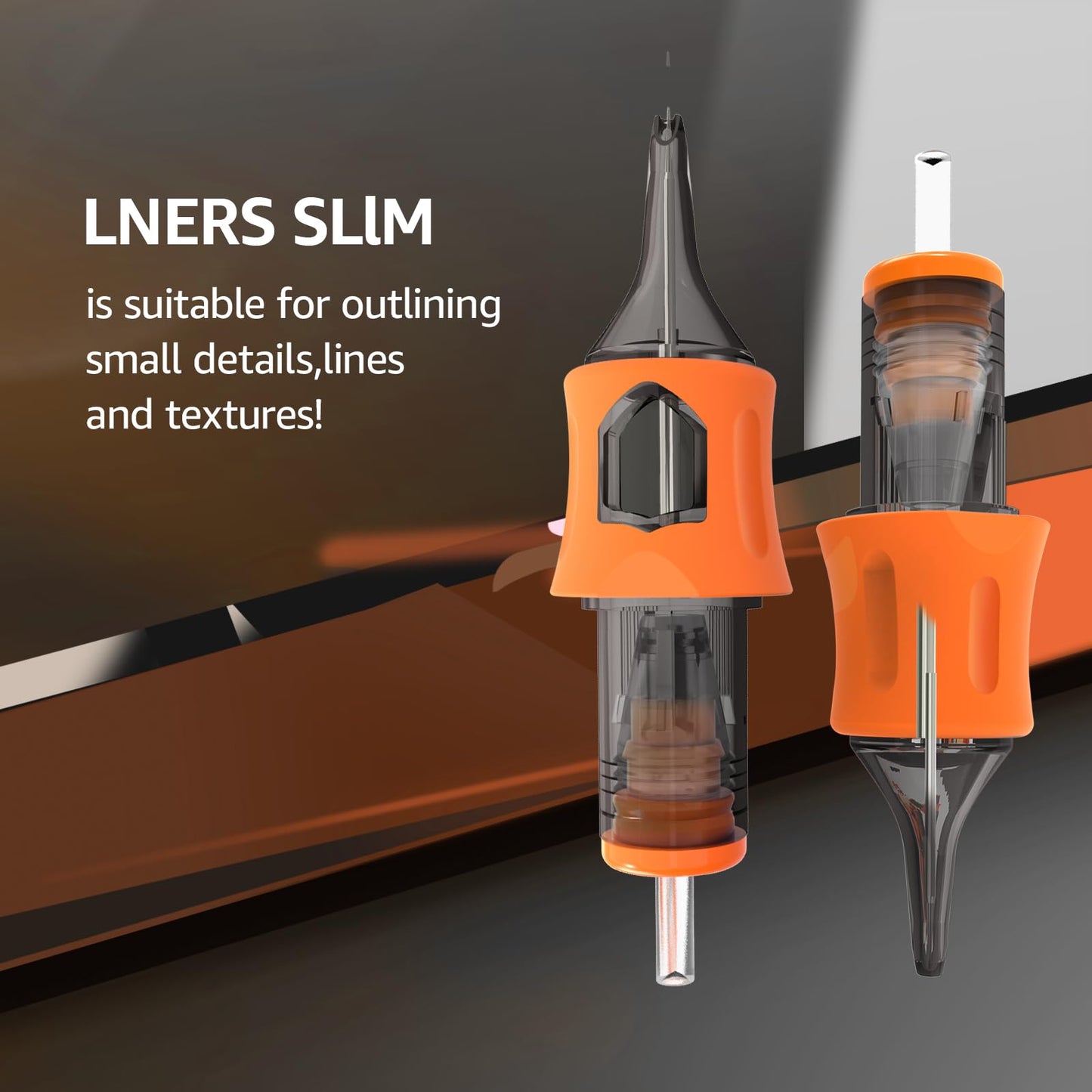 YABA 20Pcs Disposable Magnum Tattoo Cartridges Needles Bugpin for Tattoo Gun,Standard Membrane Tattoo Cartridges Needles for Tattoo Artists (1207RL)