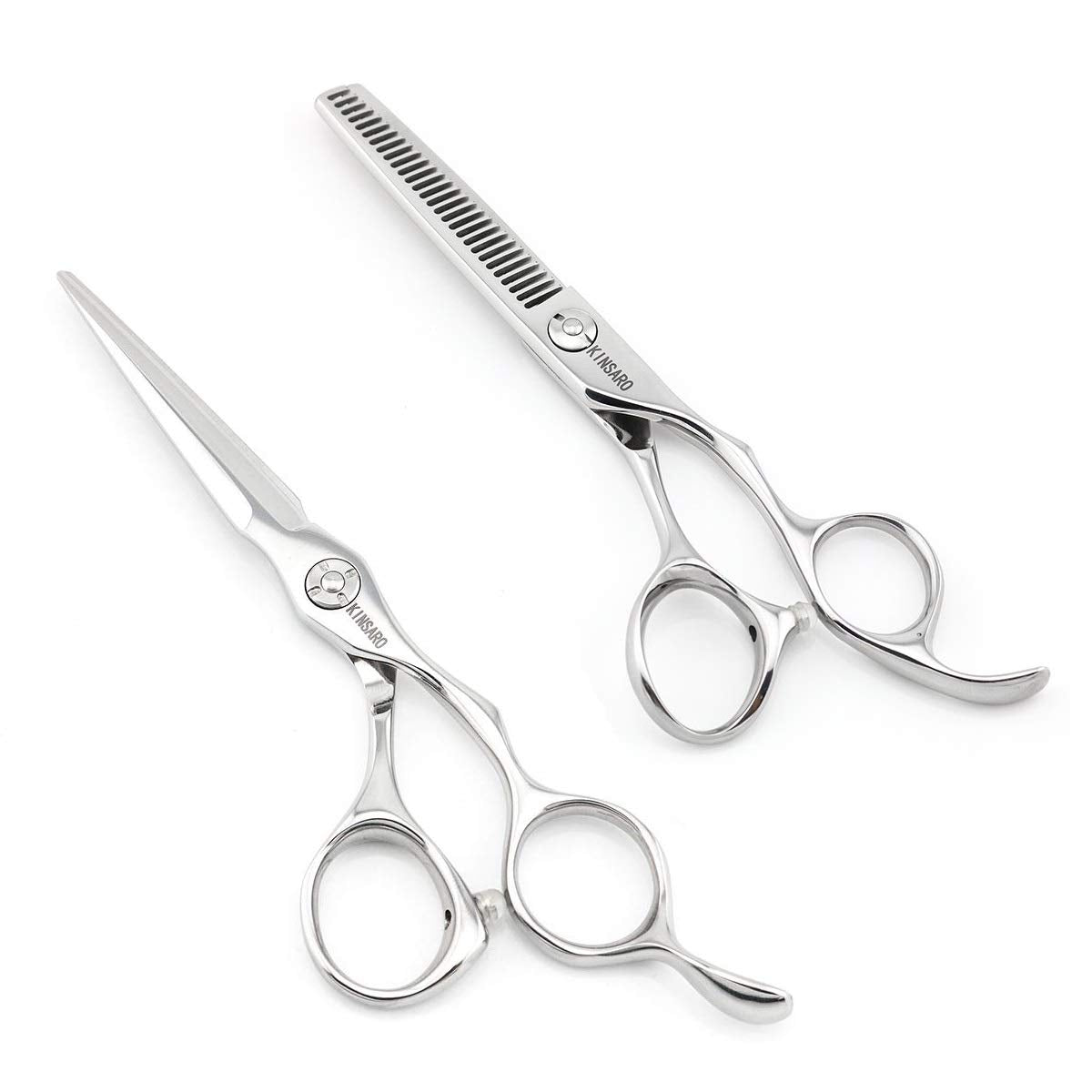 5.5 Inch Hair Cutting Scissors and 5.5 Inch Hair Thinning Scissors Professional Barber Scissors