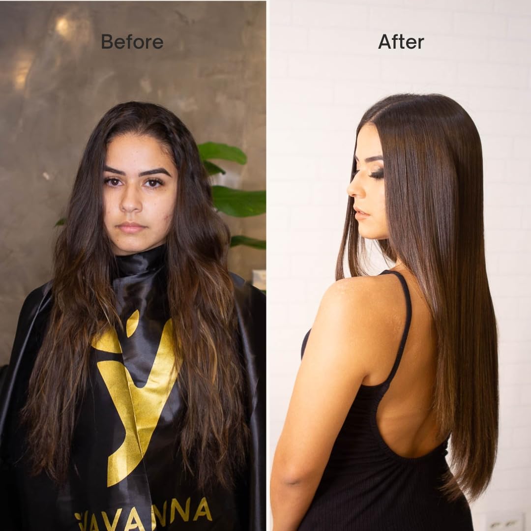 Yavanna - Absolut Smooth Kit - Brazilian Smoothing Treatment - With the New Active called Lisselini it Smooths and Treat the Hair All At The Same Time (300ml / 10,14 Fl. Oz)