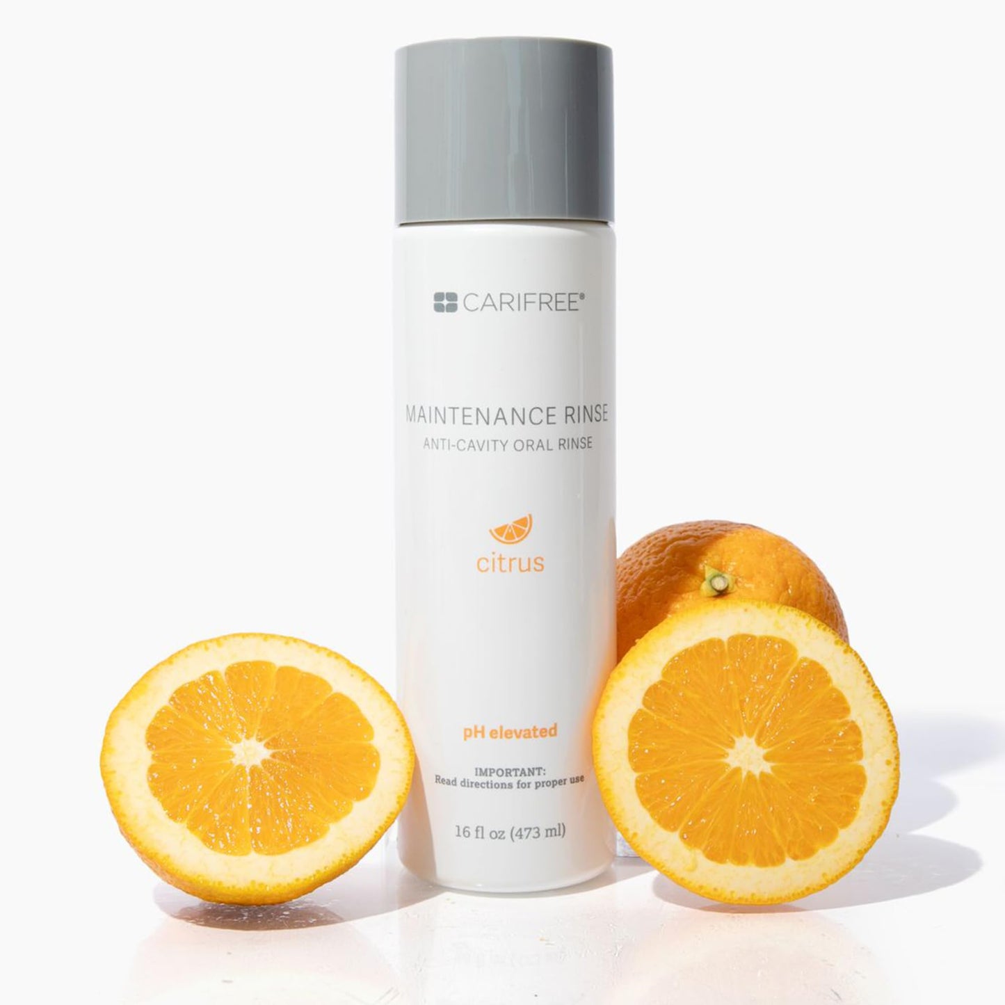 CariFree Maintenance Rinse, Mint, Citrus, and Grape Flavors (Variety Pack of 3) Fluoride Mouthwash | Dentist Recommended Anti-Cavity Oral Care | Neutralizes pH | Freshen Breath | Cavity Prevention