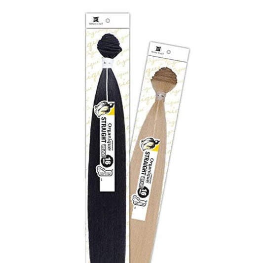 Organique Mastermix STRAIGHT 16" - Shake-N-Go Synthetic Bundle Weave (2Pack,1B)