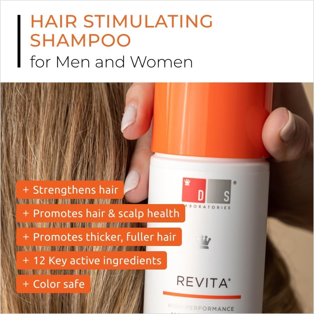 Revita Shampoo and Revita Tablets to Support Hair Growth Bundle, Packaging May Vary