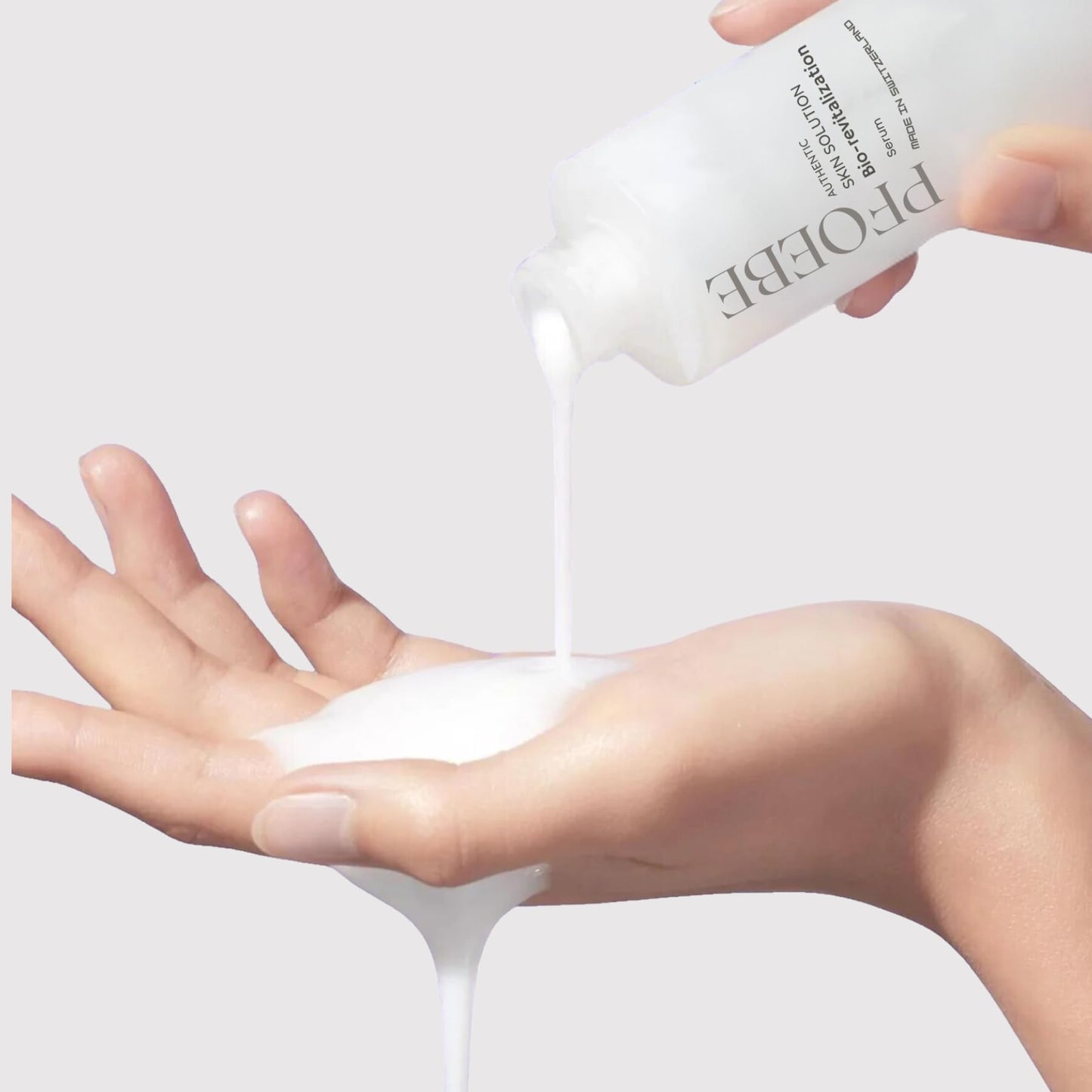 Pfoebe & Co. Bio-Revitalisation Serum - Facial Serum - Hyaluronic Acid, Vitamin C, Niacinamide, Ectoin, Swiss Glacial Water| Hydrate & Rejuvenate |Radiance & Youthful Complexion | All Skin Types, 30ml