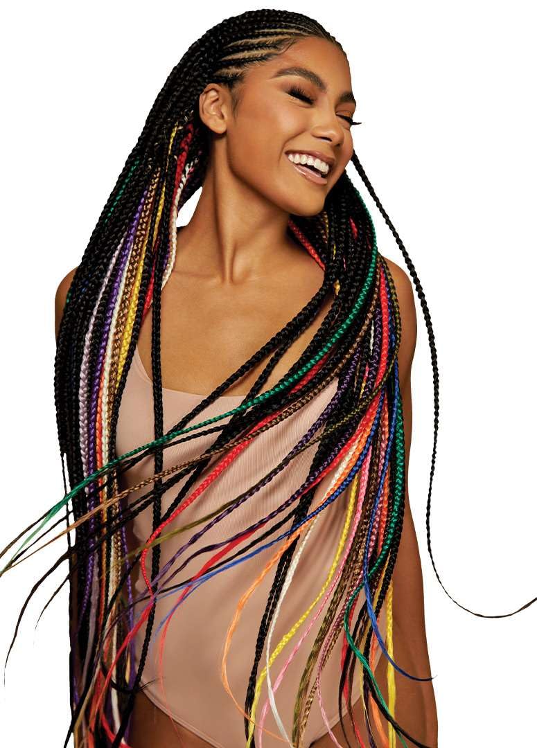 [2 PACK DEAL] Outre X-PRESSION Ultra Braid Pre-streteched Braid 42" 3X (2 Packs, 425)