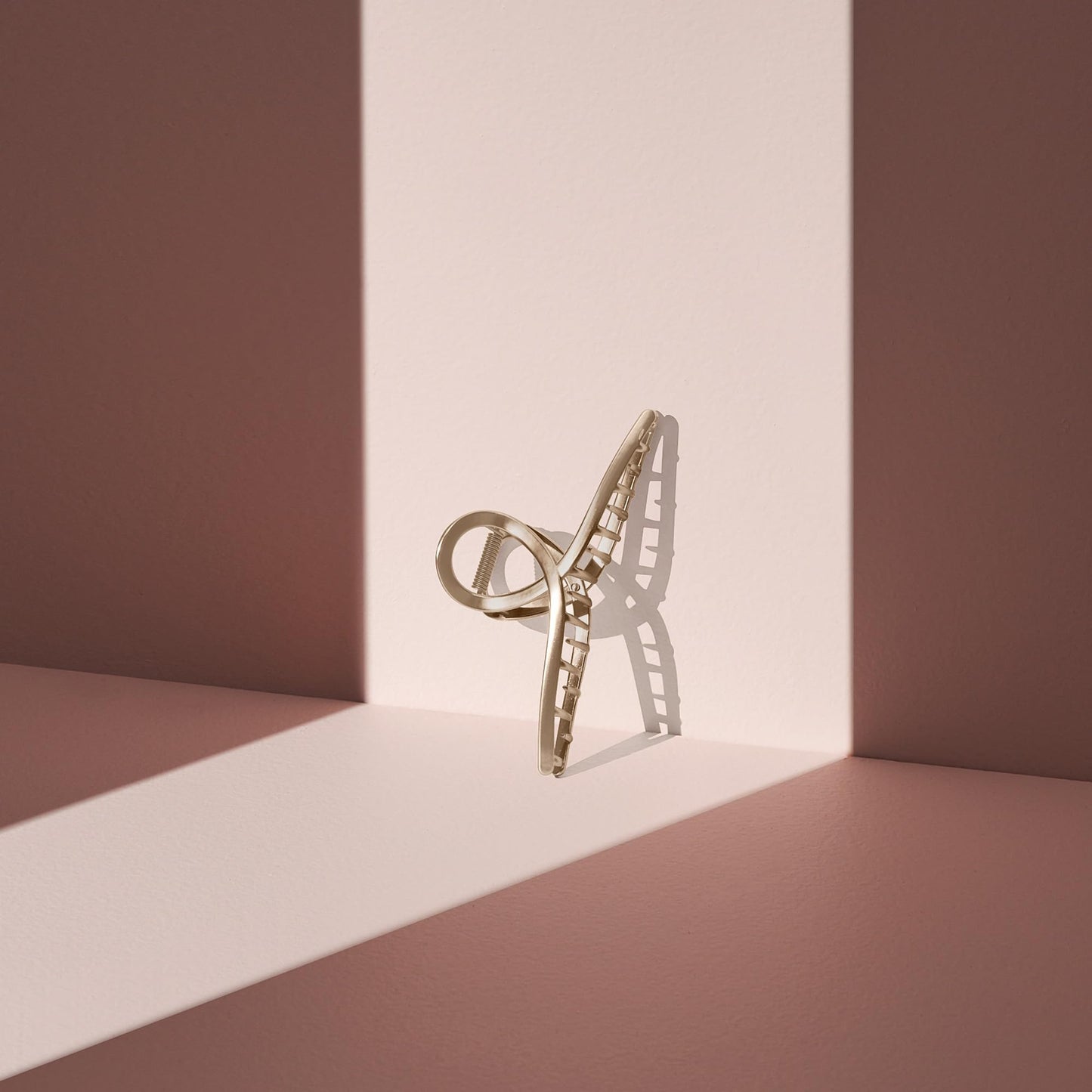 The Hair Edit French Twist Claw Clip - Large Gold Metal Loop Jaw Clip