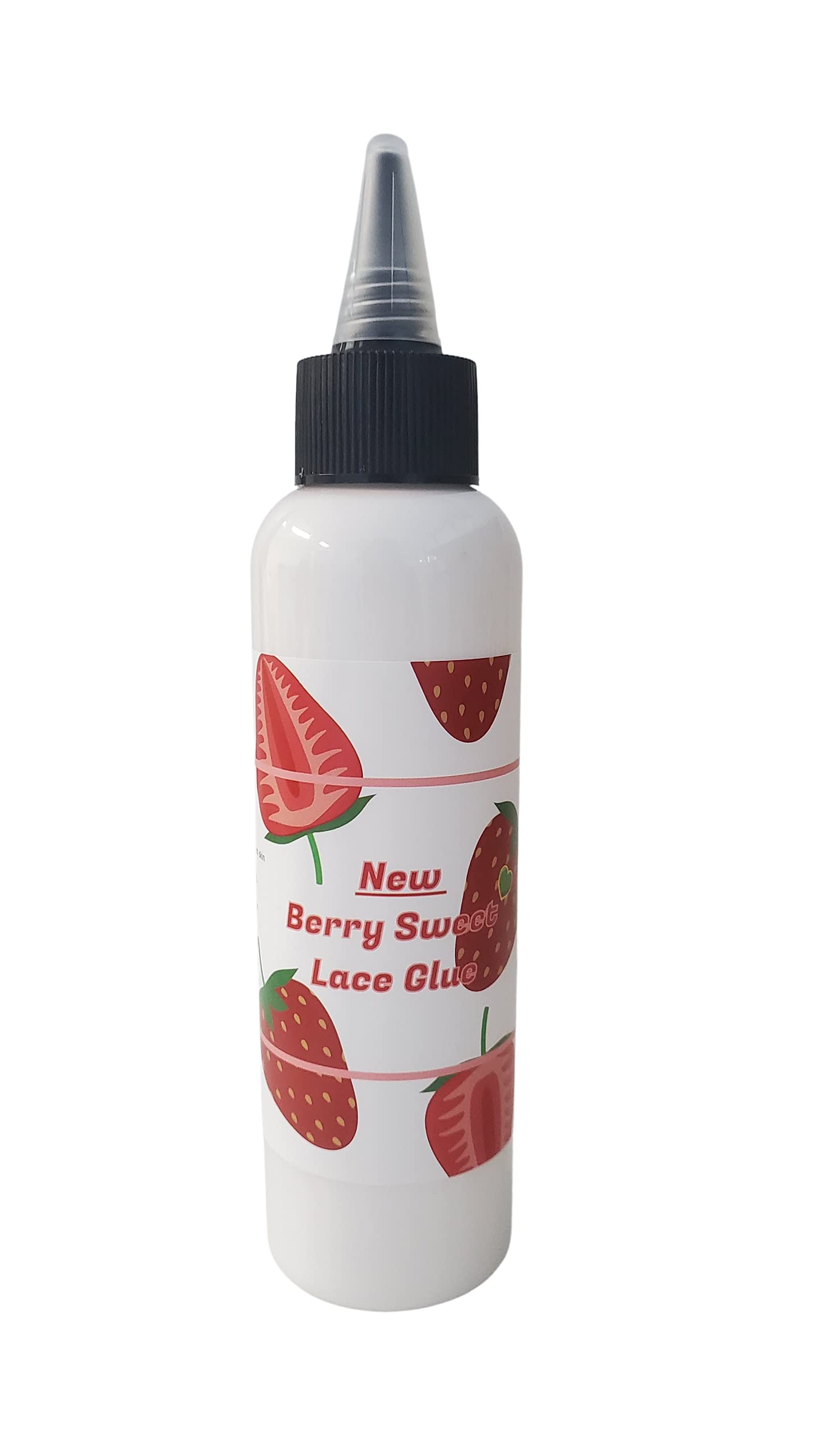 Strawberry Lace Wig Glue 150ml - Invisible Adhesive with Waterproof. Strong Hold for Lace Wig, Hairpiece, Hair Replacement 150ml