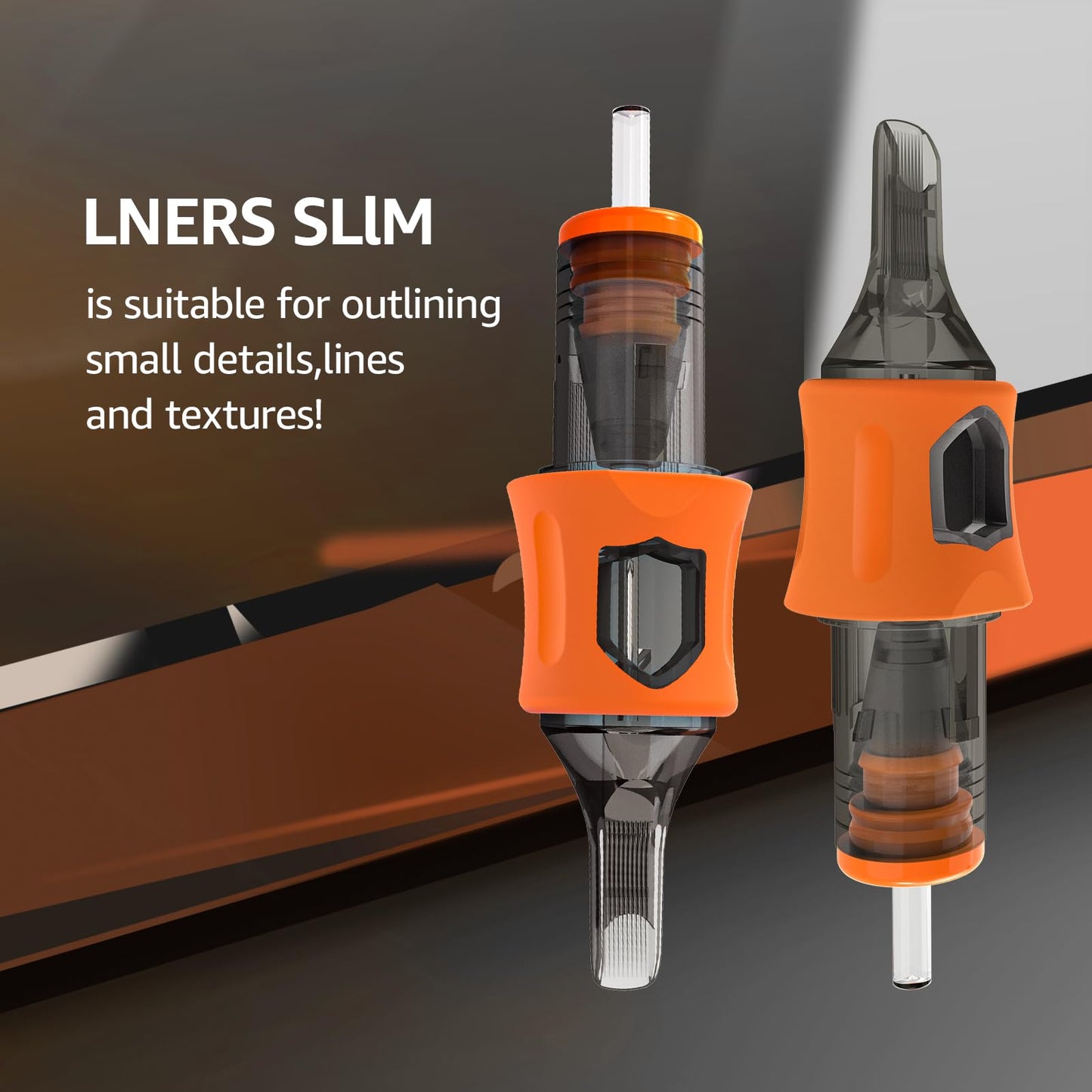 YABA 20Pcs Disposable Magnum Tattoo Cartridges Needles Bugpin for Tattoo Gun,Standard Membrane Tattoo Cartridges Needles for Tattoo Artists (1207CM)