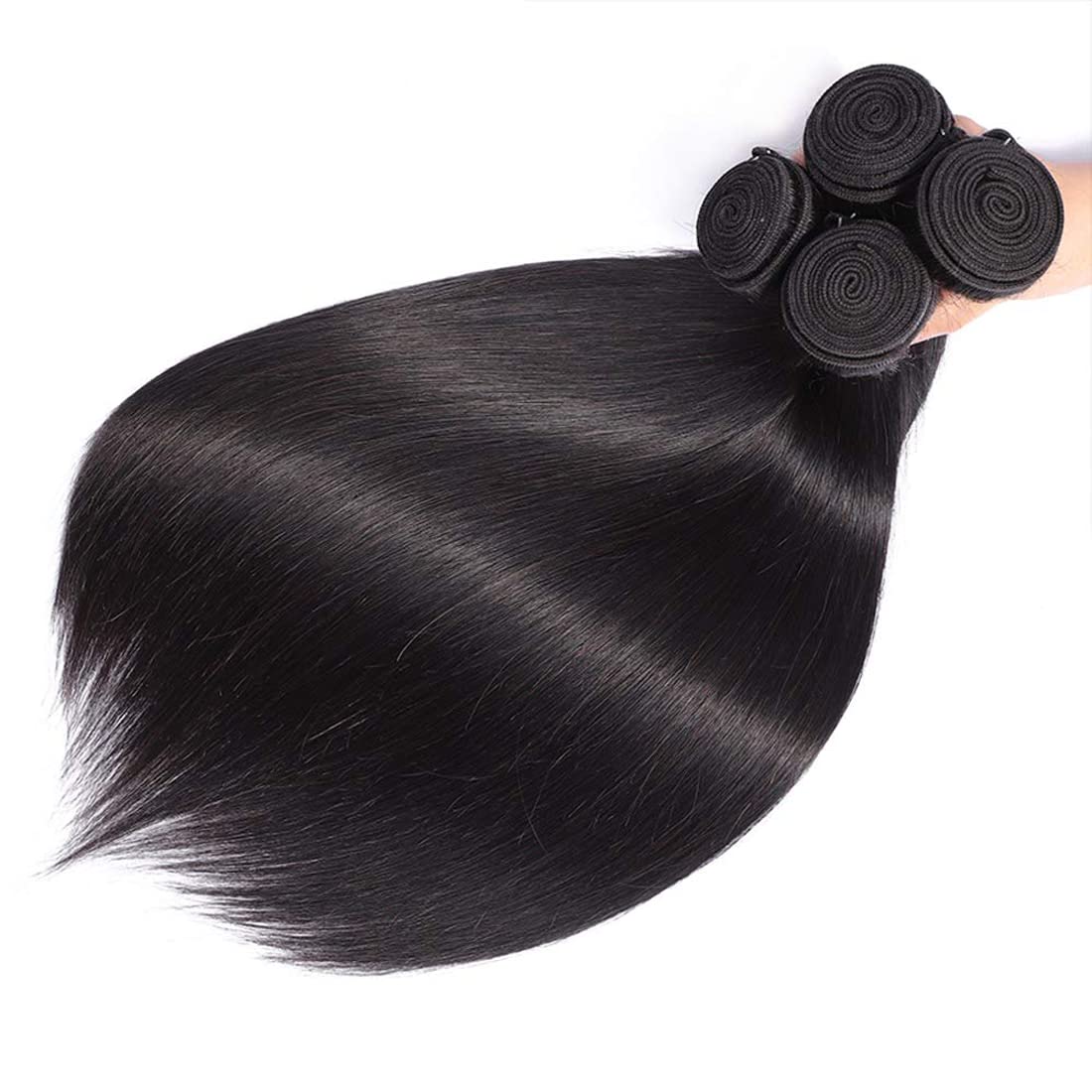 Brazilian Bundles Straight 8A Grade 100% Unprocessed Straight Human Hair 3 Bundle 26 26 26 Inch Brazilian Remy Hair Weave Human Hair Weaves For Women