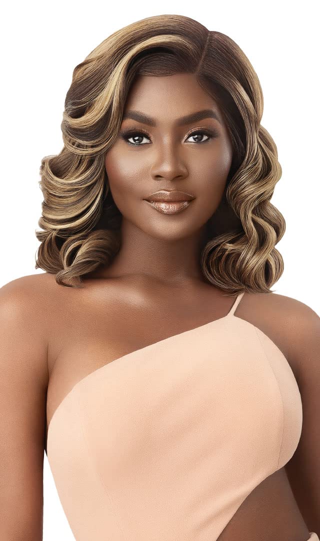 Outre Synthetic Melted Hairline HD Lace Front Wig - LAURENCE (Color:2 Dark Brown)