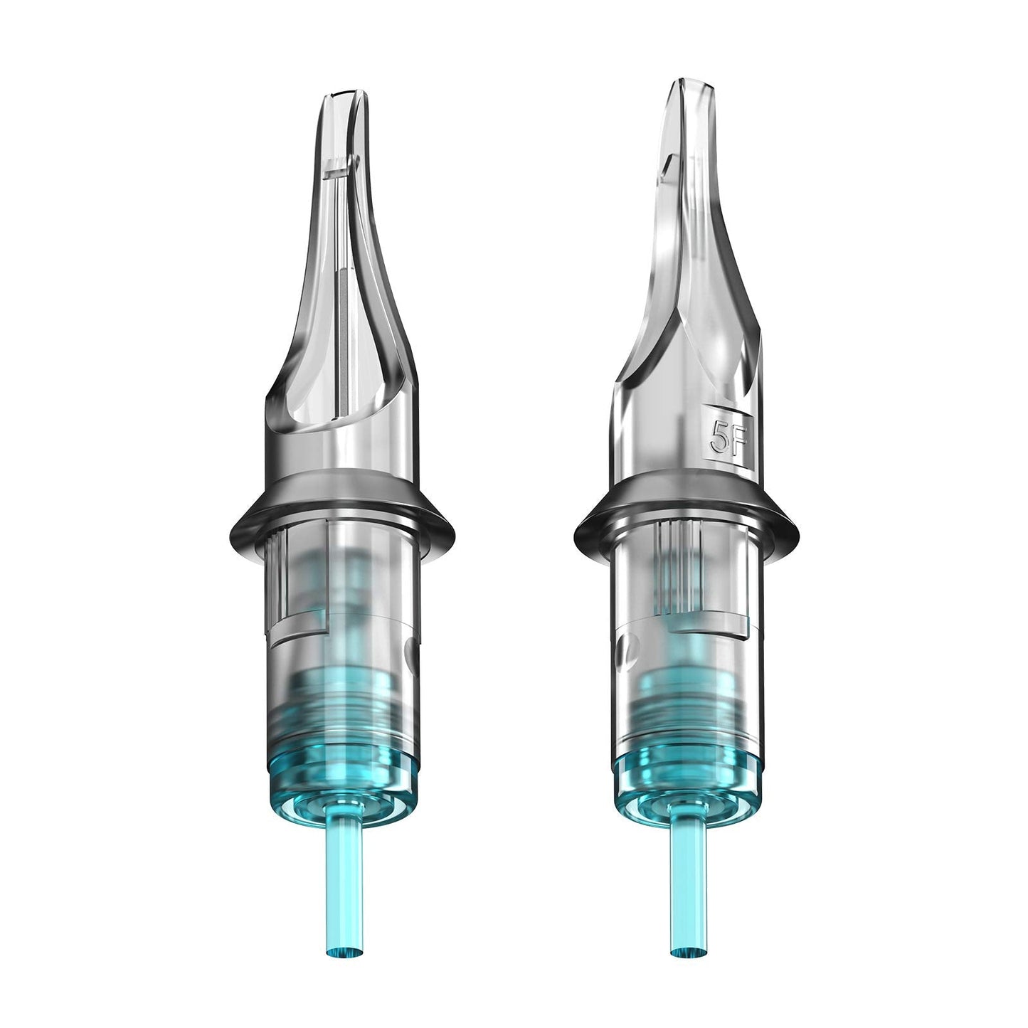 STIGMA Aquamarine Knight Tattoo Cartridges #12(23RM) 20Pcs Standard Disposable Tattoo Needle Cartridges with Membrane Curved/Round Magnum EN02B-20-OF1223RM