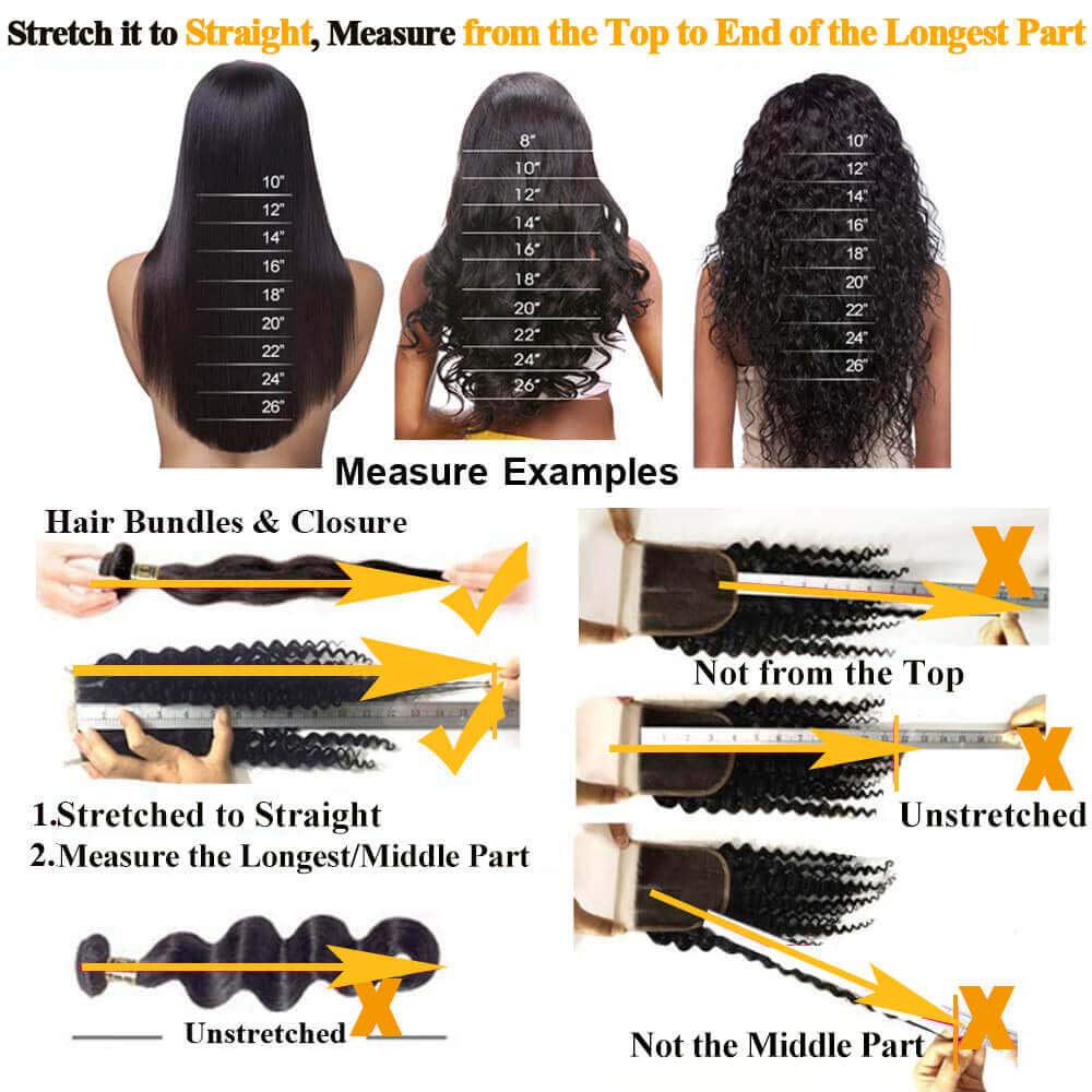 QTHAIR 14A Brazilian Curly Virgin Human Hair Bundles with 4X4 Middle Part Lace Closure Unprocessed Human Hair Extensions Natural (14 16 18+12,lace closure)