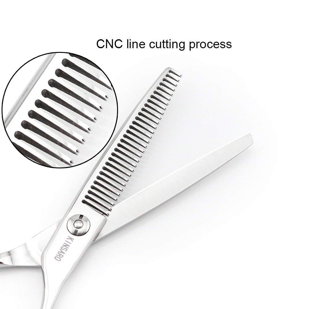 7 INCH hair cutting scissors hair scissors barber shears 6 INCH hair thinning shears hair thinning scissors Kinsaro
