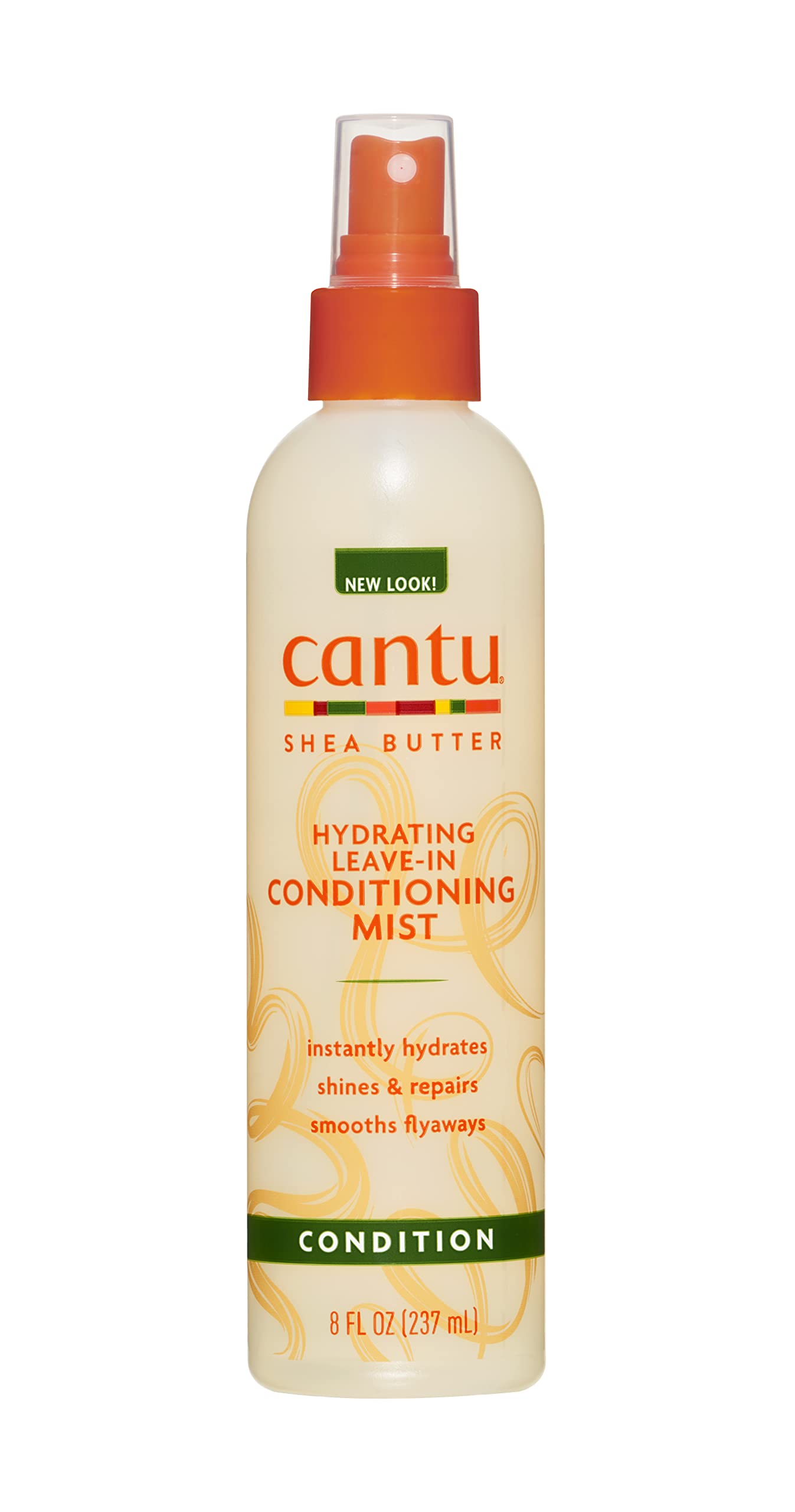 Cantu Shea Butter Hydrating Leave In Conditioning Mist, 8 Fluid Ounce