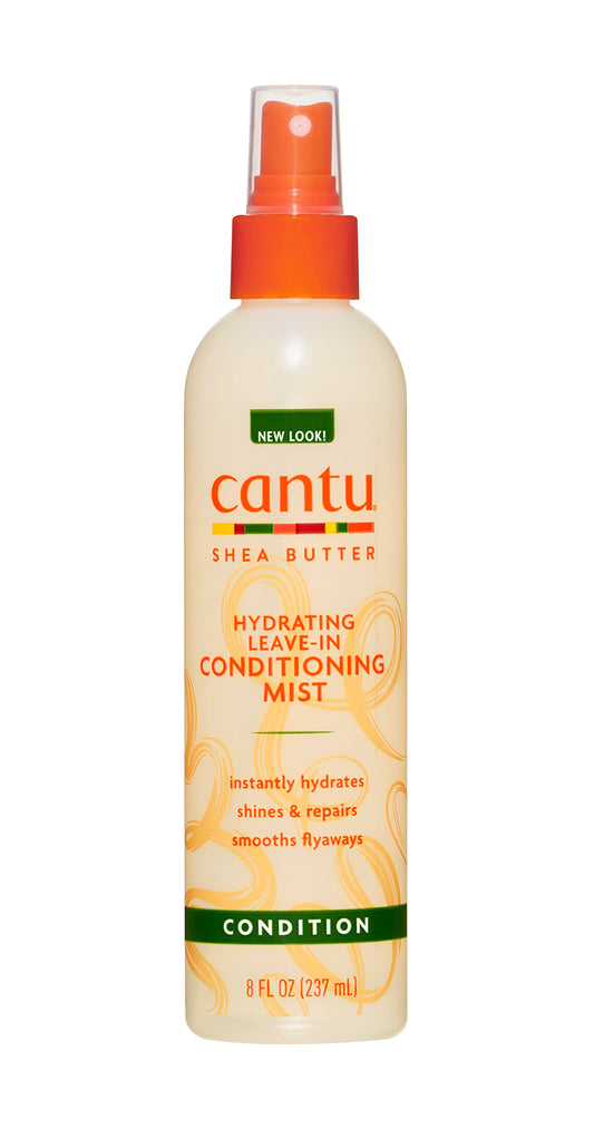 Cantu Shea Butter Hydrating Leave In Conditioning Mist, 8 Fluid Ounce