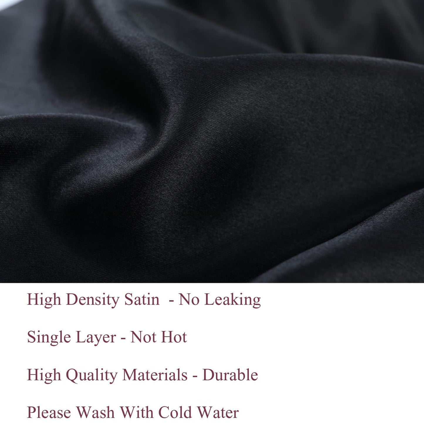 Satin Silk Bonnet Hair Cap: Extra Large Jumbo Adjustable Double Layer Reversible Sleeping Satin Lined Bonnets Night Cap (Rosegold&Champagne)