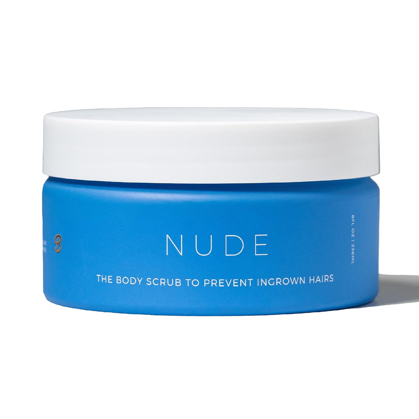 Bushbalm Nude to Prevent Ingrown Hairs, Bushbalm Bermuda to Remove Dark Spots and Bushbalm Sweet Escape to Rejuvenate Dull Skin - Exfoliating Scrub for Soft and Glowing Skin, 236 ml each