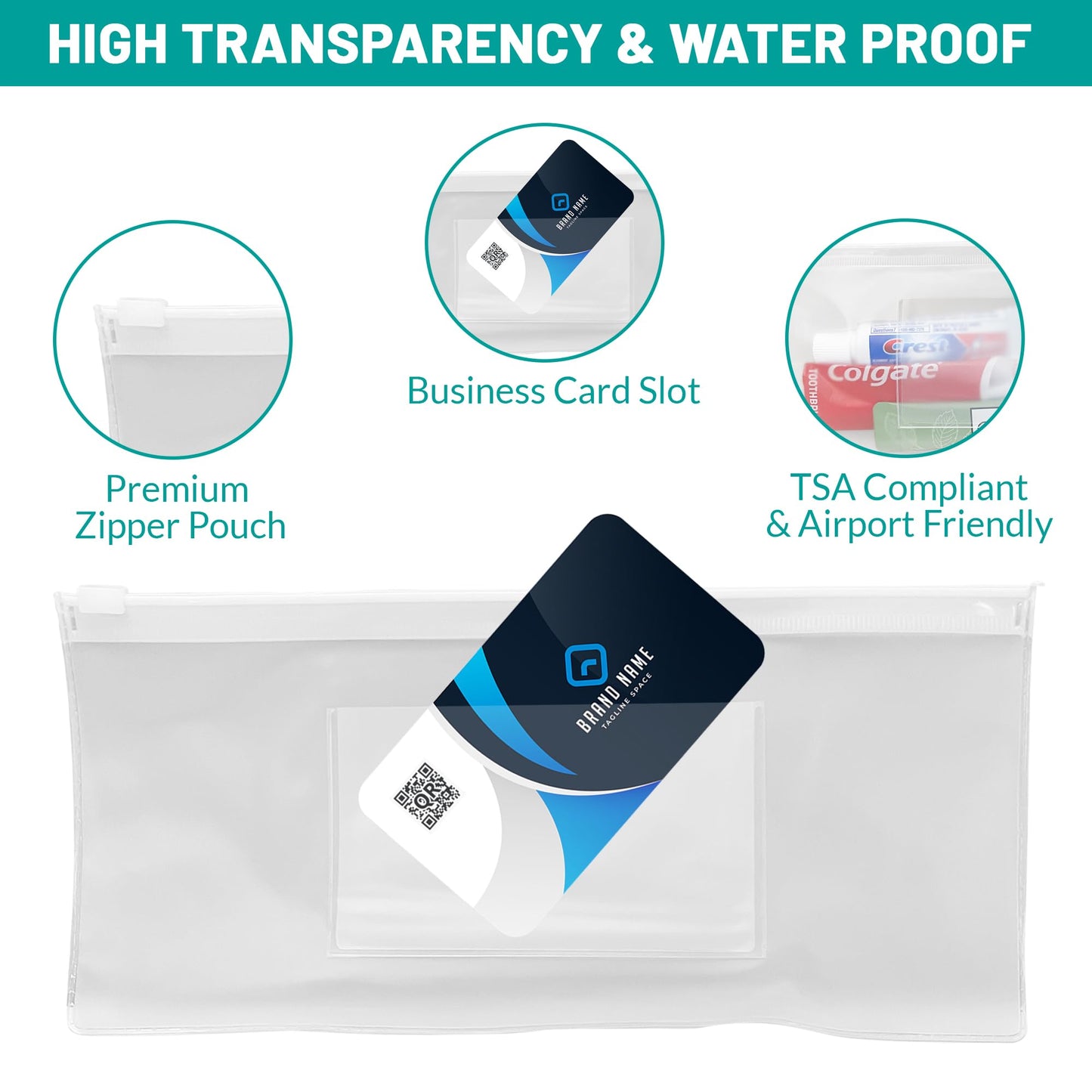 Travel-Sized Adult Dental Care Kit Bulk, TSA-Compliant Oral Care Bag Includes a Toothbrush, Floss Picks, Toothpaste, and Mint mouthwash