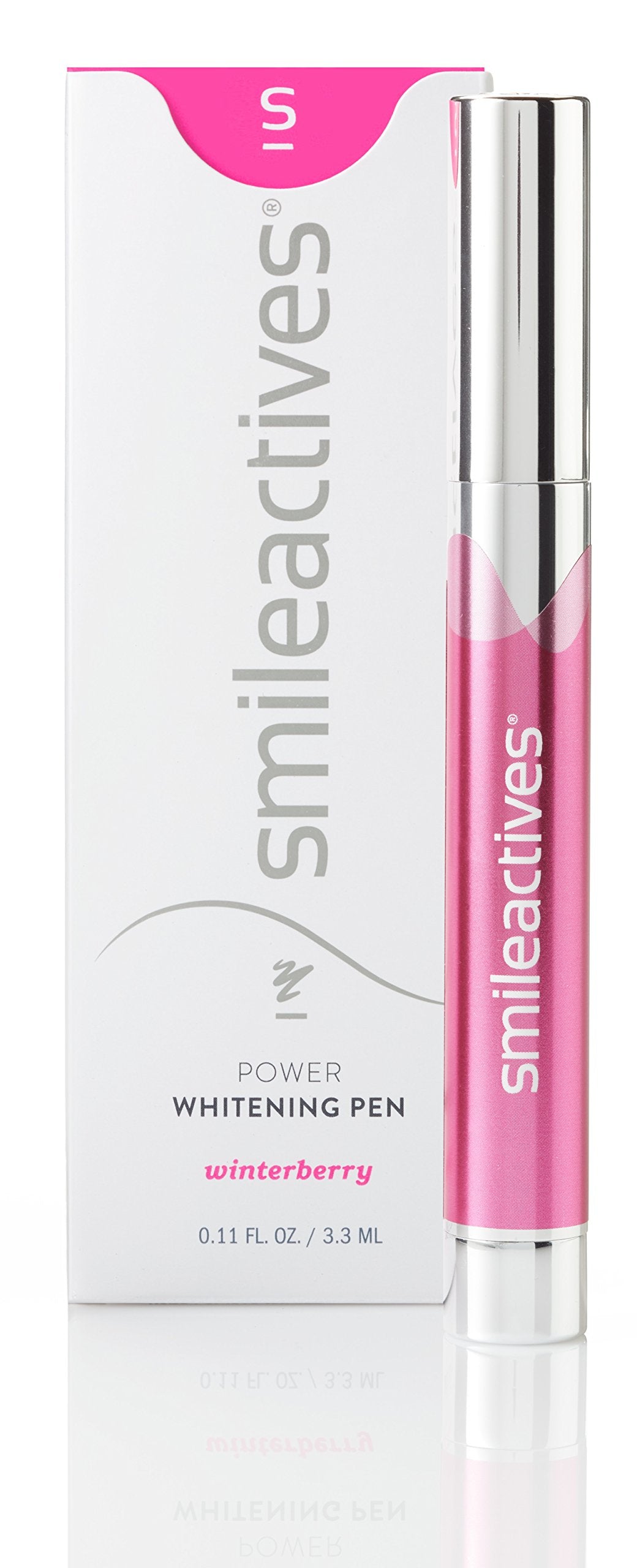 Smileactives Advanced Teeth Whitening Pen- with Tooth Whitening Gel for White Teeth, Vanilla Mint Duo Pack + Winterberry Duo Pack - Travel Size 0.11 Ounce Each