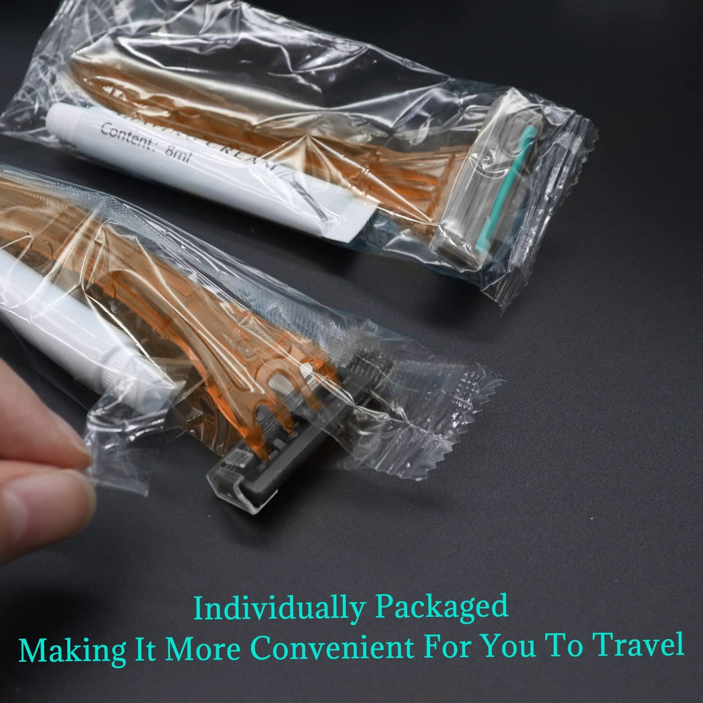 (200 Pack) Kheoxusa Disposable Razors,Bulk Razors Disposable,Twin Blade Disposable Razors,Razors for Men Disposable,Men's Disposable Shaving Razors,Disposable Razor,Individually Wrapped Razors(Coffee)