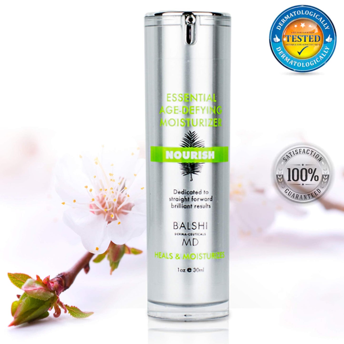 Balshi Derma-Ceuticals MD REJUVENATE Multi-Peptide Cream + NOURISH Face Cream - Reduce Fine Lines, Boost Collagen and Hydrate for a Youthful, Radiant Appearance