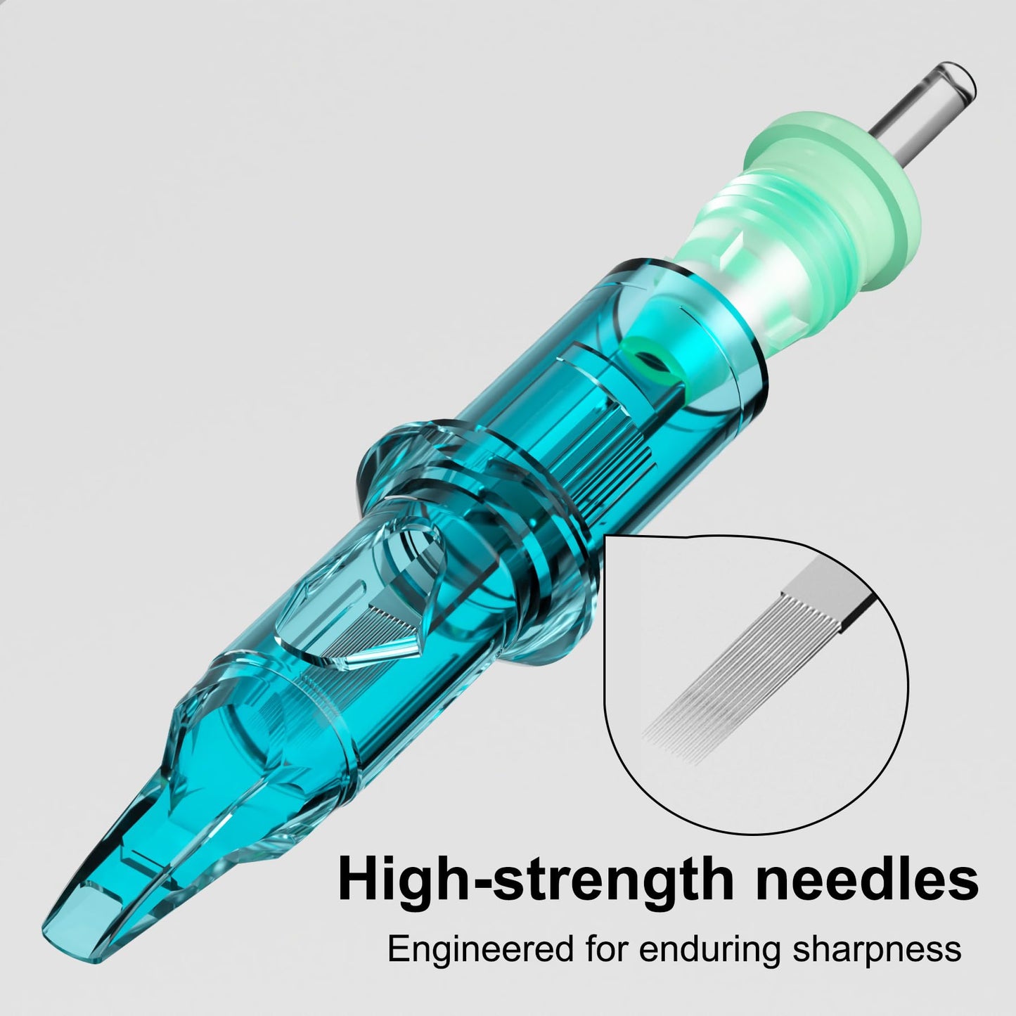 BIGWASP X Tattoo Cartridge Needles 1215M1-20Pcs 15M1#12 Standard 0.35mm 15 Magnum Shader Disposable Tattoo Needles for Rotary Tattoo Machines