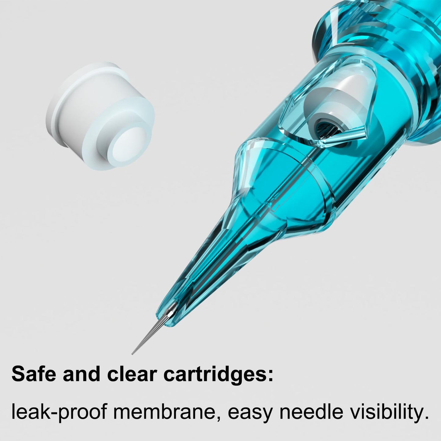 BIGWASP X Tattoo Cartridge Needles 1209RL - 20Pcs 9RL #12 Standard 0.35mm 9 Round Liner Disposable Tattoo Needles for Rotary Tattoo Machines