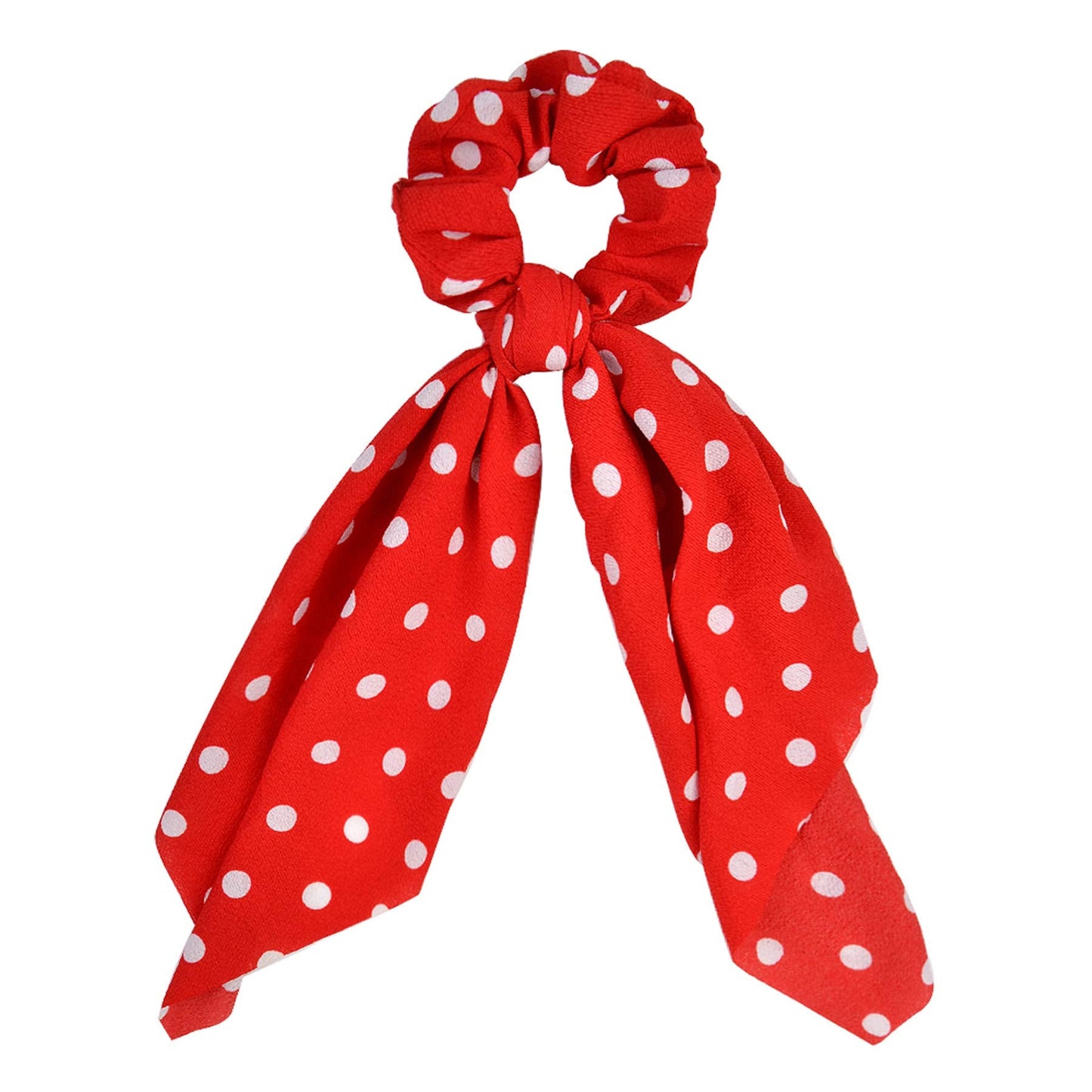 50s hair accessories,Hair Scarf Hair Scrunchies Ribbon Scrunchie,Ponytail Scarf Scrunchies for Women Girls.(LDZ45-A)