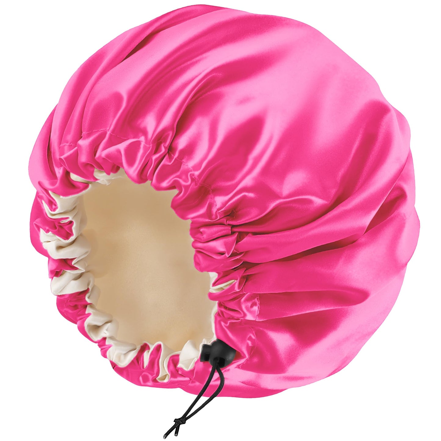 Satin Bonnet Silk Bonnet For Curly Hair Bonnet Braid Bonnet For Sleeping Bonnets For Women Large Double-layer Adjustable