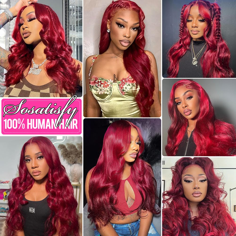 SOSATISFY Body Wave Honey Blonde Wig Human Hair 13x4 Honey Blonde HD Lace Front Wig Human Hair 200% Density 27# Colored Human Hair Wigs Pre Plucked with Baby Hair (18 inch)