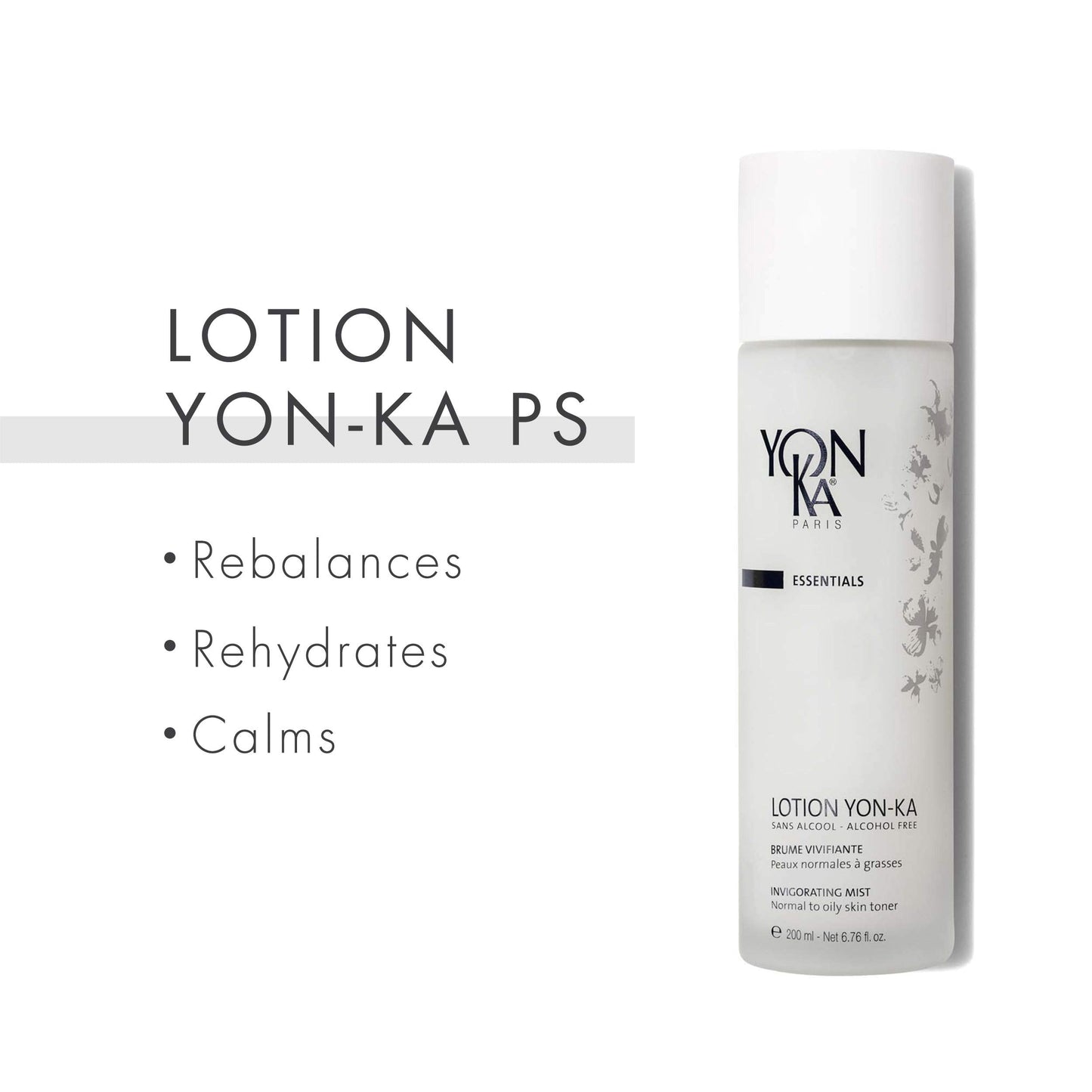 Yon-Ka Lotion PNG Hydrating Face Toner (Oily & Normal Skin) Daily Purifying Face Mist (6.7 oz) with Travel Sized PNG Hydrating Face Toner (1.6 oz) with Essential Oils, Alcohol-Free and Paraben-Free
