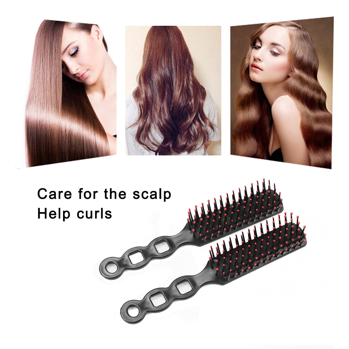 Bulk Hair Brushes for Homeless Individually Wrapped, Hair Brush Bulk, Hair Brush for Curly Hair Suitable for Homeless,Shelter,Air Bnb/Hotel(24 PCS)