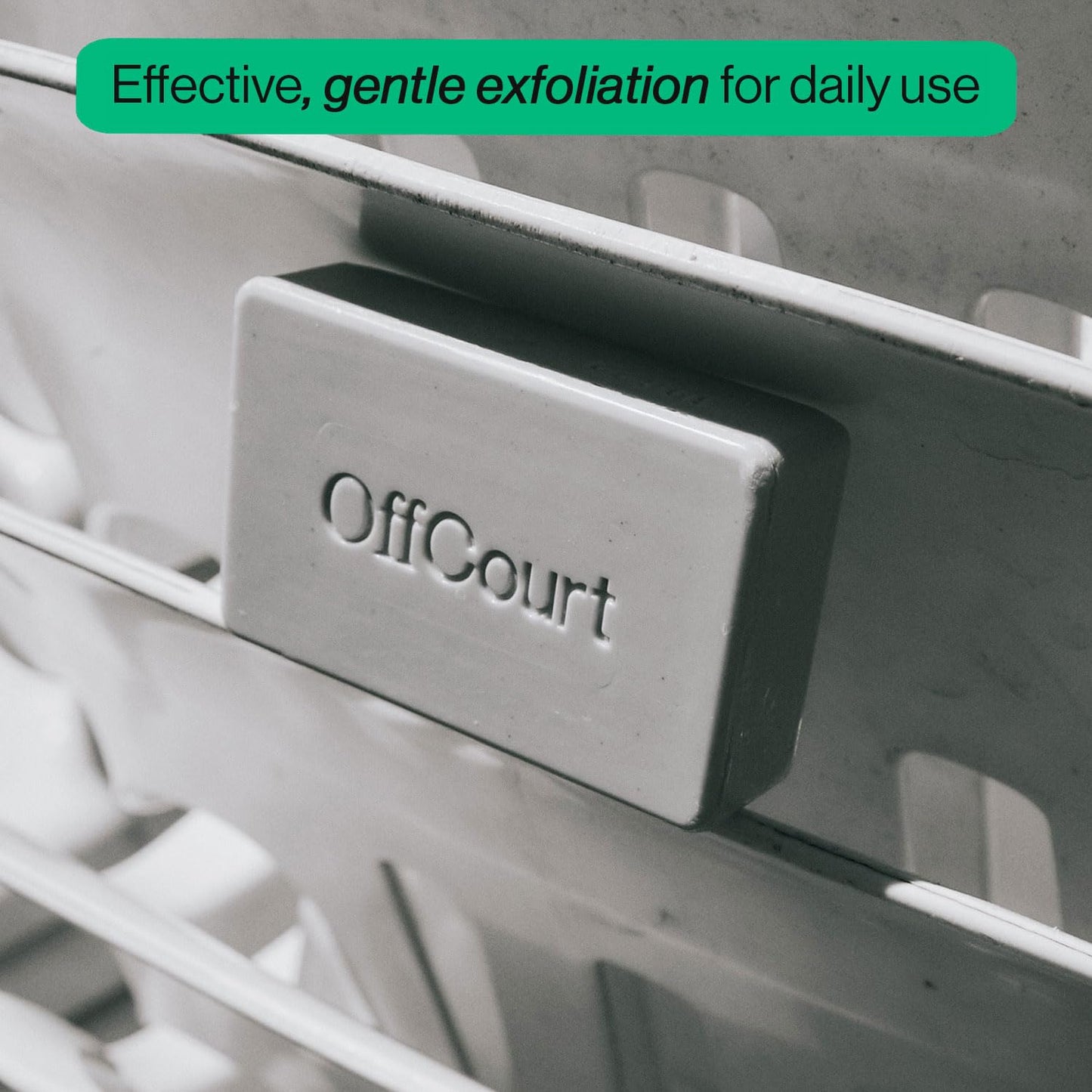 OffCourt Exfoliating Bar Soap – Whole Body, Deep Cleansing and Hydrating Soap for Men & Women - All Skin Types - Non-Drying Bar - Fig Leaves + White Musk & Coconut Water + Sandalwood (5oz, 2 Pack)