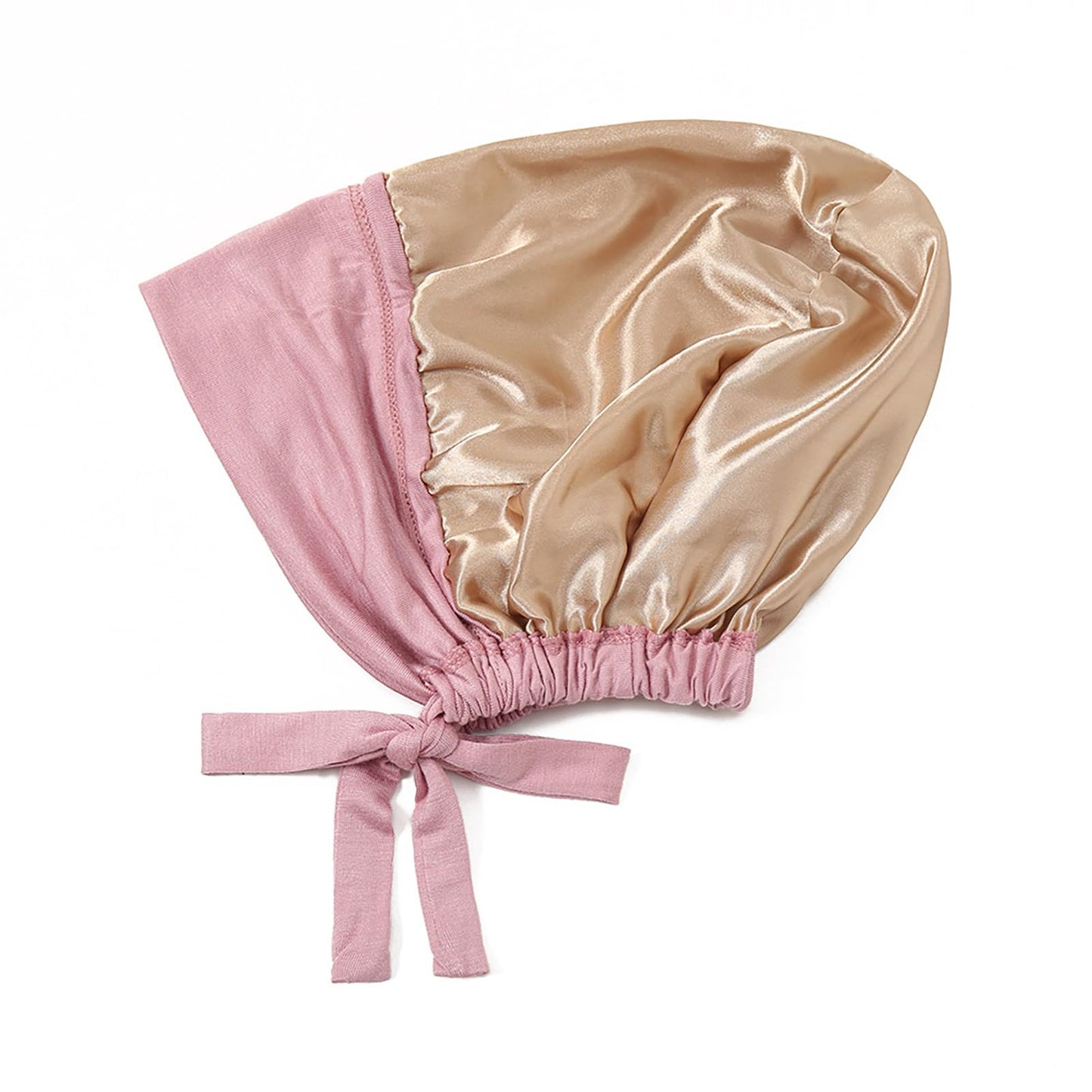 PeacePray Silky Satin Lined Hijab Undercap, Premium Non-Slip Hijab Underscarf, Adjustable Tightness to Your Liking, Black