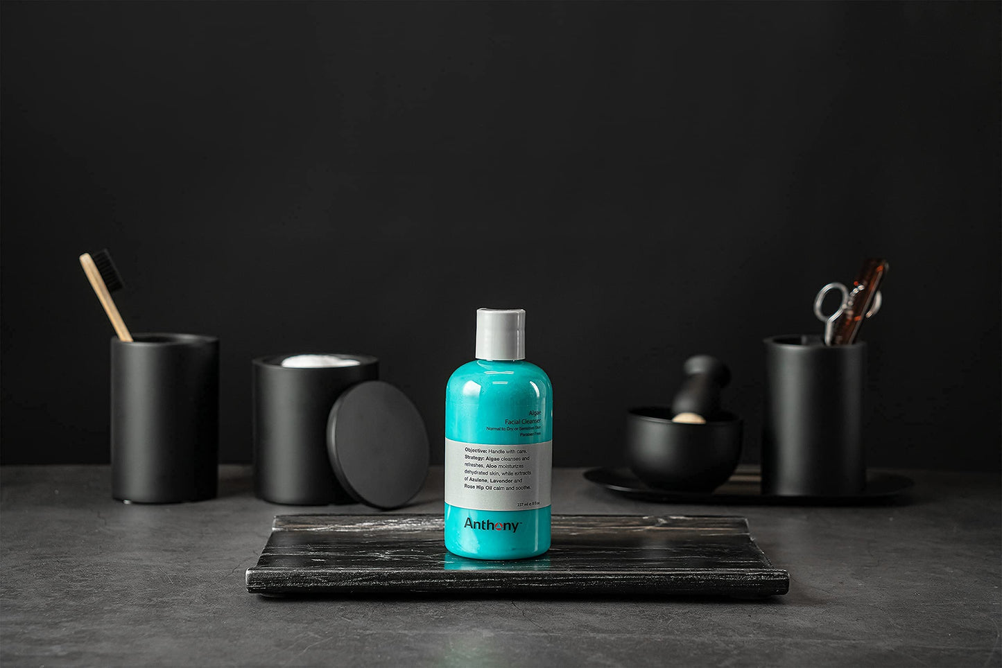 Anthony Day Cream SPF 30, 3 Fl Oz Algae Facial Cleanser, 8 Fl Oz.