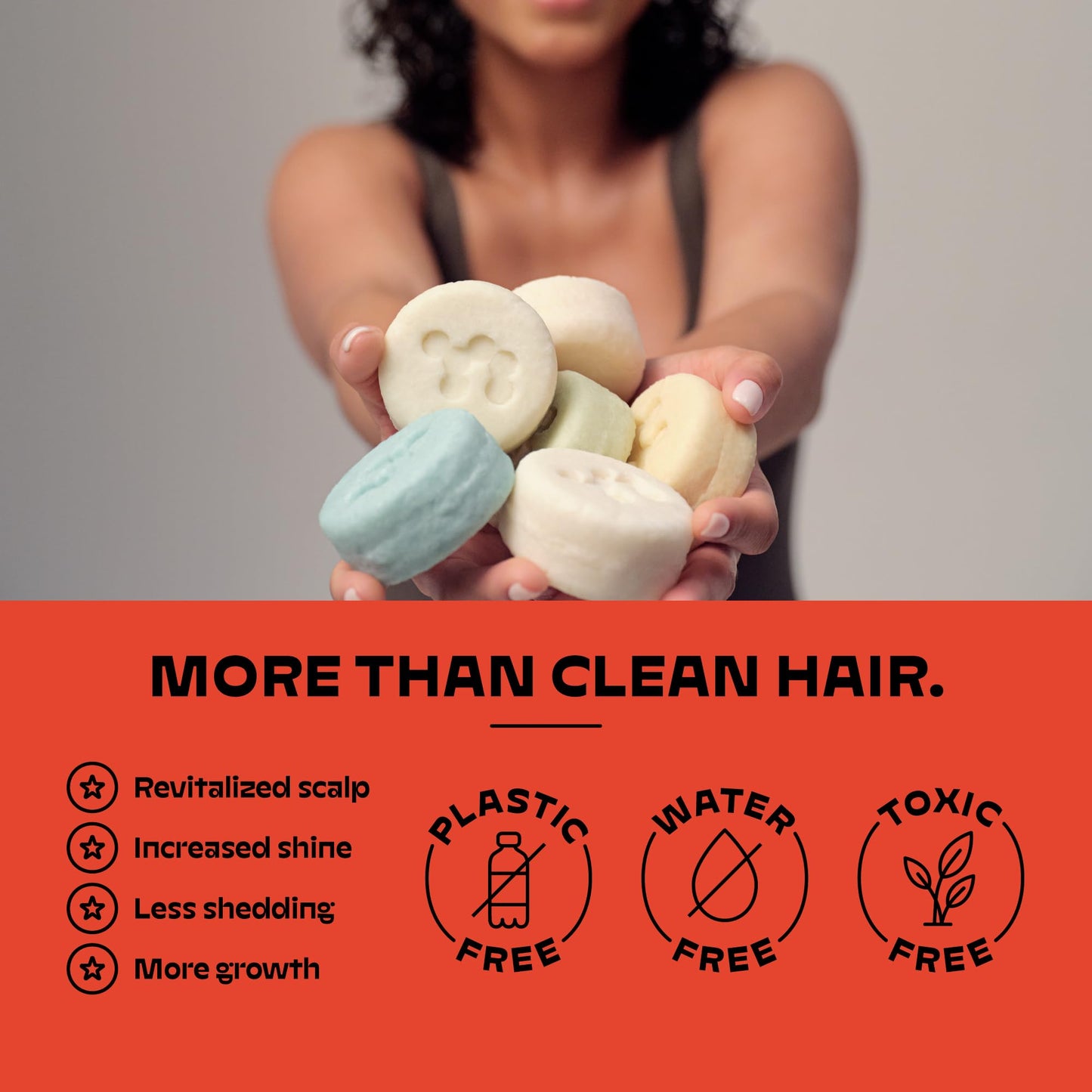 NOLE Shampoo and Conditioner Bar Set, Plastic Free, Travel Size, Color Safe, Eco Friendly, Solid Sustainable Bars, Zero Waste, Discovery Set, 2.5 onz (Mini Haircare Fiesta Set)