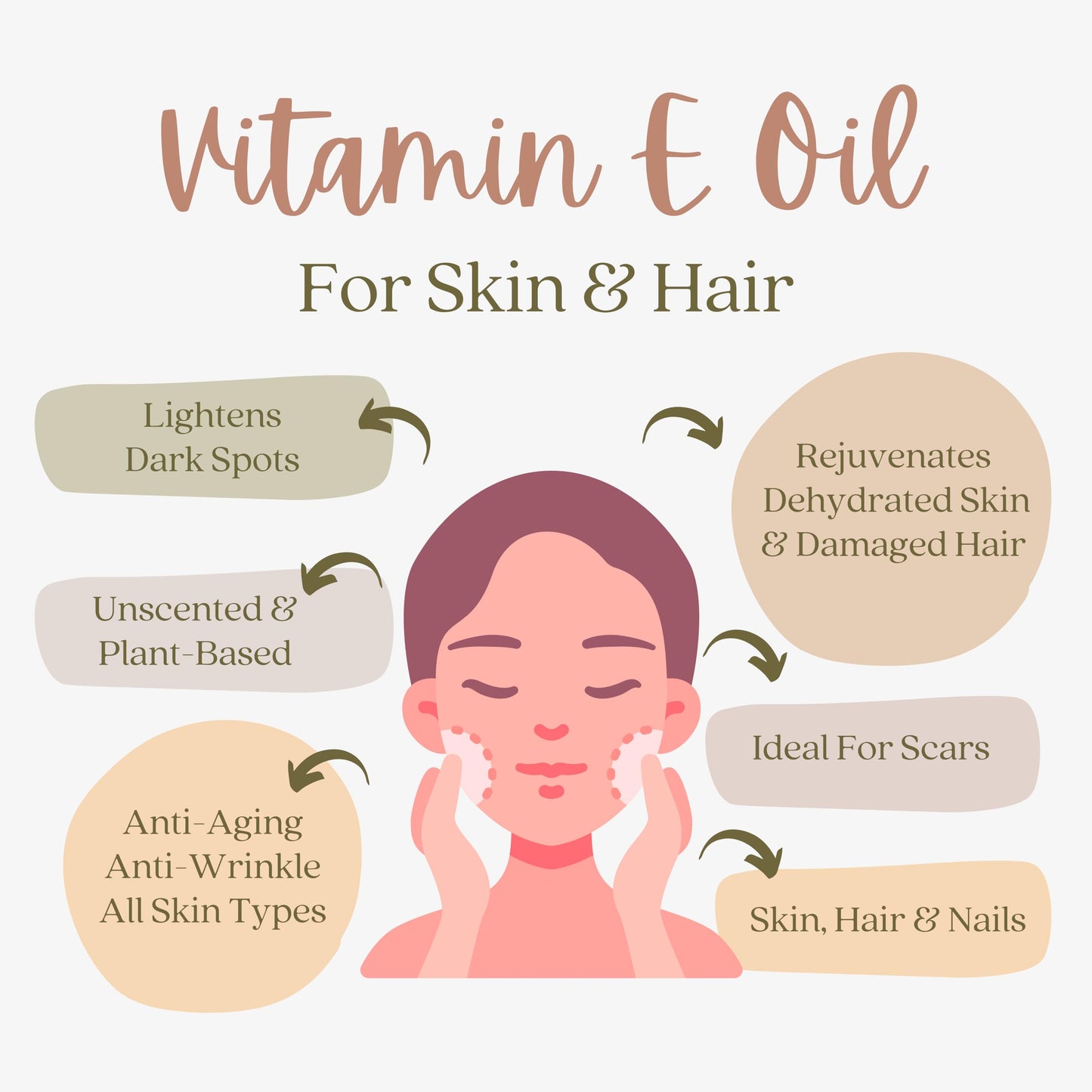 Pure Vitamin E Oil- D-Alpha Tocopherol 100% Pure & All Natural 1 Fl Oz Glass Bottle & Dropper 42,500 IUs - Not a Blend, Thick, Amber Color, Nutty Aroma From Wheat Germ - Face Body Hair