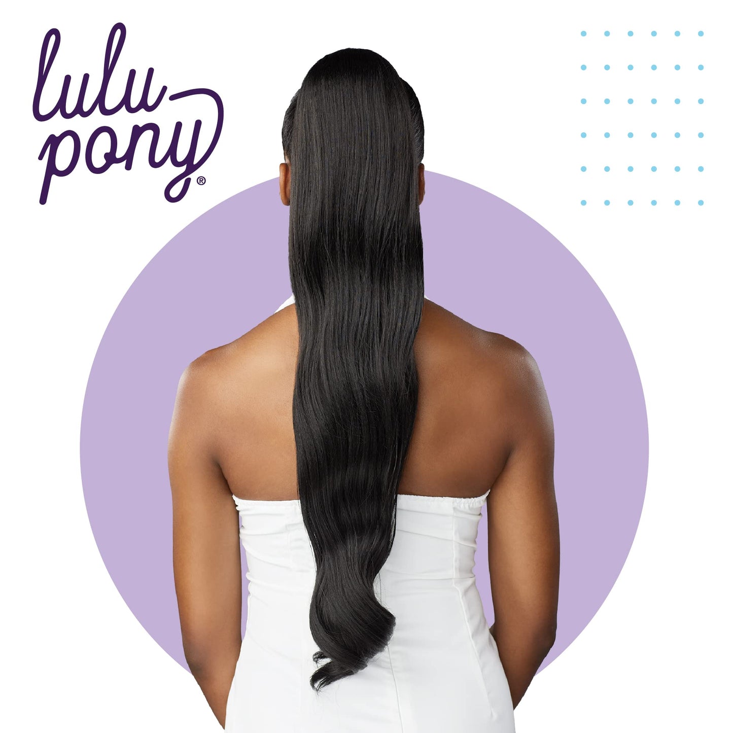 Sensationnel Lulu Pony tail drawstring - Lulu Pony Wini high heat synthetic yaki pony tail or up do wig piece - Lulu Pony Wini (F1B/30)