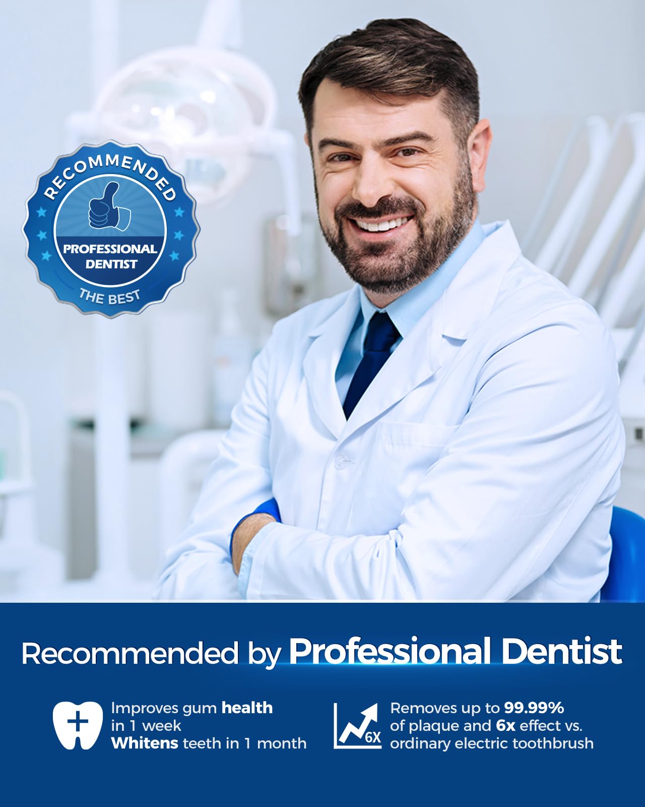 TEETHEORY Rotating Electric Toothbrush for Adults with 8 Brush Heads (2 Types), 4 Modes Deep Clean Electric Toothbrush with Rechargeable Power and 2 Min Smart Timer (6-Green, p1)