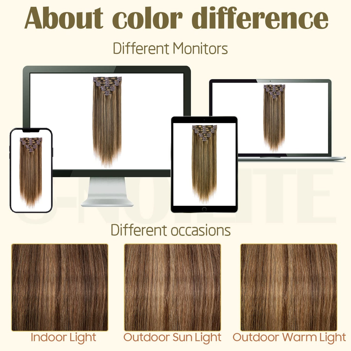 S-noilite Clip in Hair Extensions Real Human Hair Dark Brown Human Hair Extensions Clip Ins 18 Inch 8pcs 140g Straight Real Hair Extensions Clip in Human Hair Double Weft #2