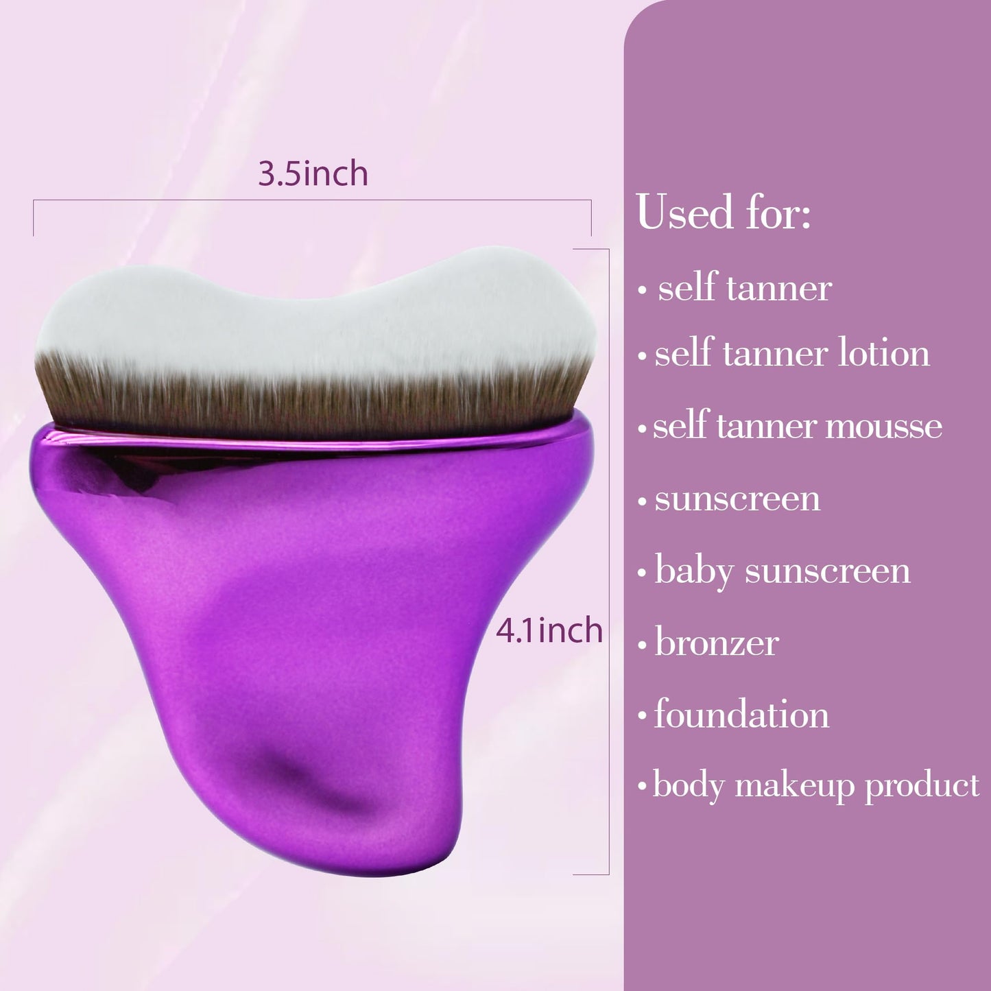 BEAUTYFACTOR Sunscreen Applicator for Kids,Sunscreen Brush Sunblock Applicator for Kids,Baby,Adult,Body Brush Beach Essentials for Sunscreen,Suncream and Sun Lotions