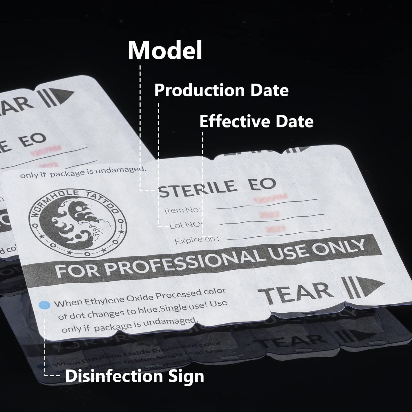 Wormhole Tattoo Cartridge Needles 50pcs Assorted Tattoo Needle Cartridges Mixed 3RL 7RL 7RS 9RM 9M1 Round Liner Shader Magnum Round Magnum Disposable Tattoo Needles Cartridge for Tattoo Artist