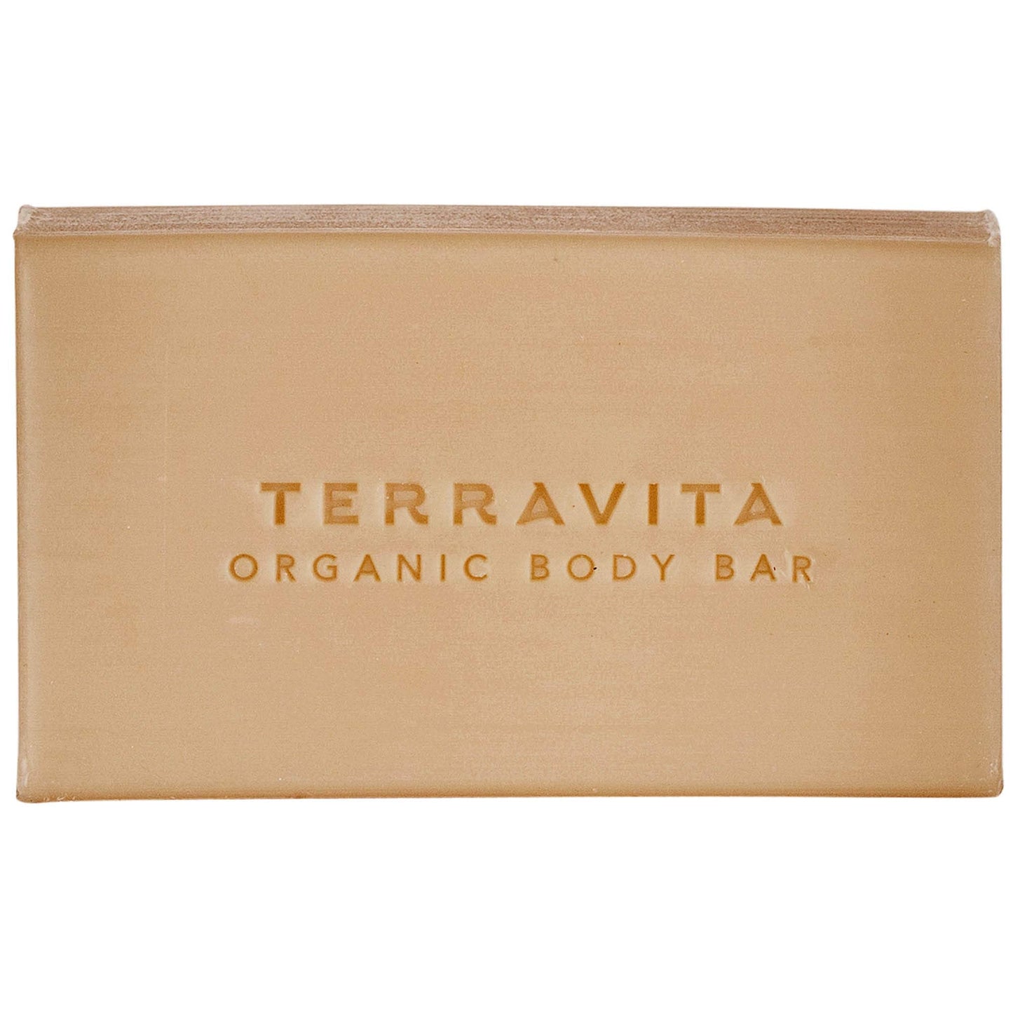 Terravita Organic, Vegan, & Gluten-Free Body Bar Soap, Vanilla, 100 Gram